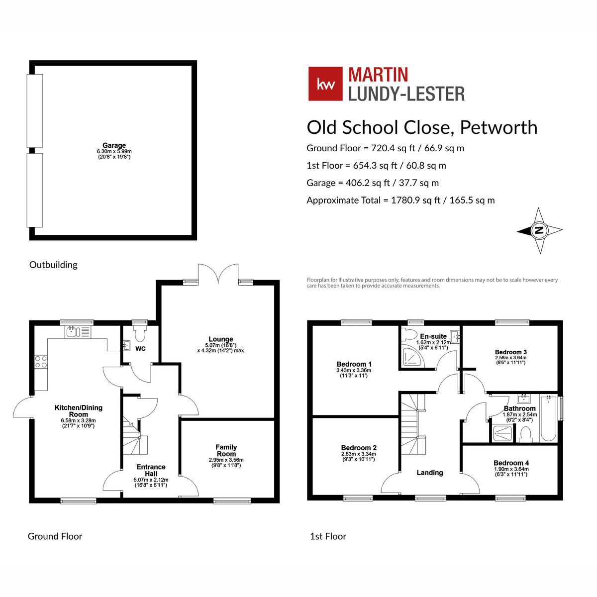 15, Old School Close, Petworth floorplan