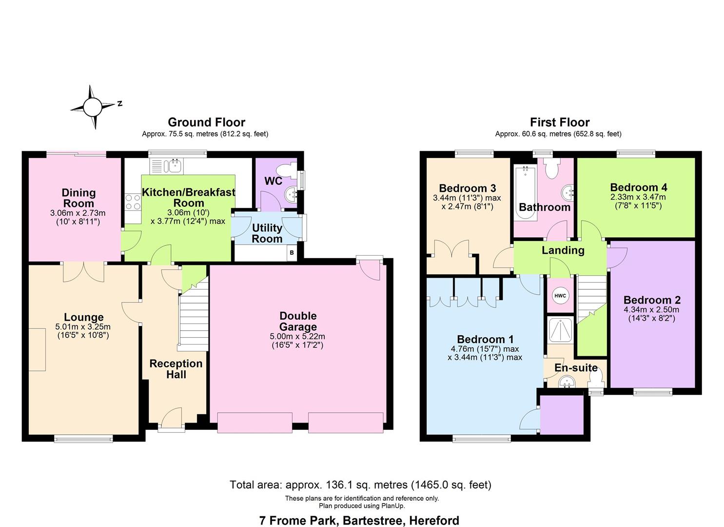 7, Frome Park, Hereford floorplan
