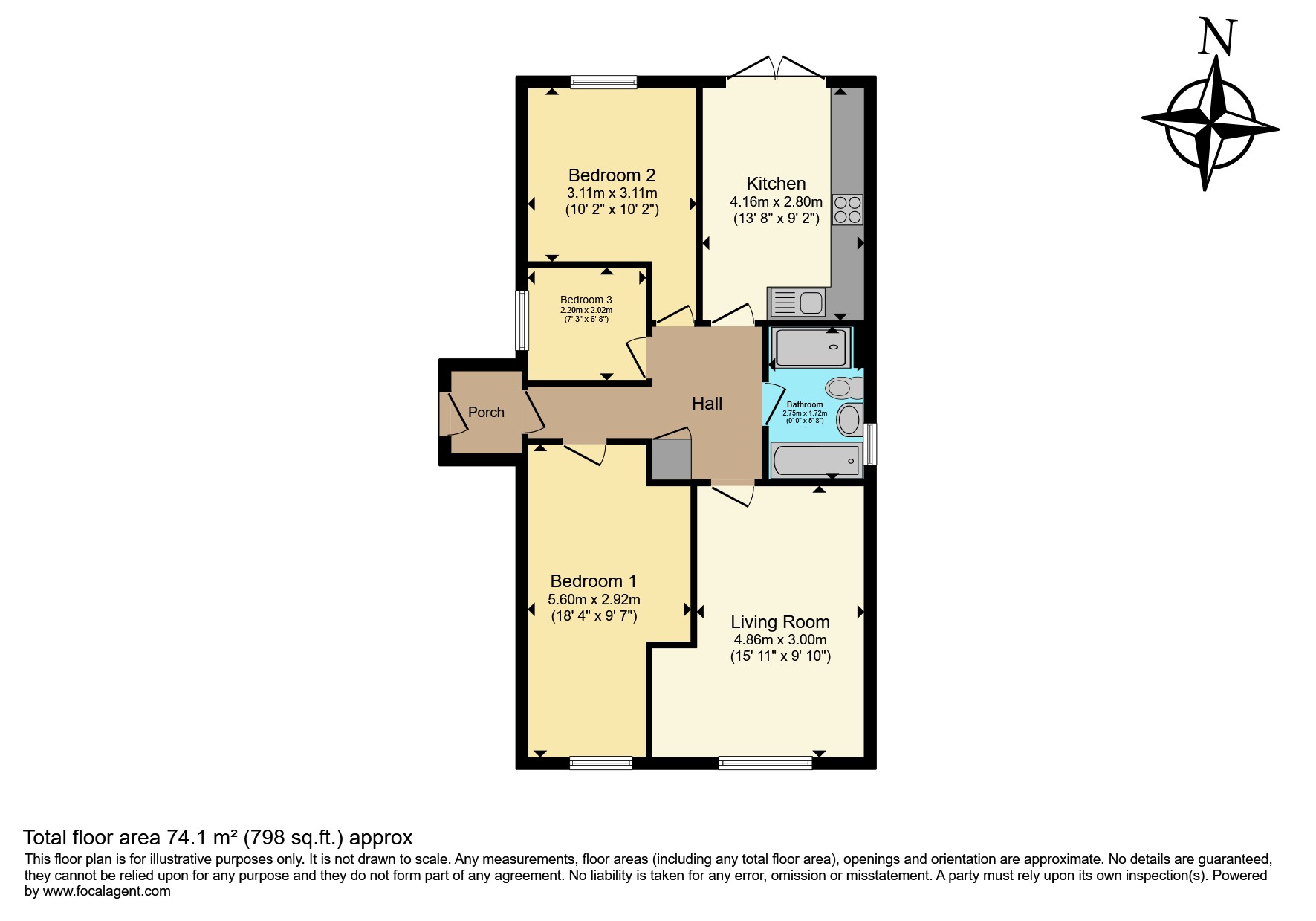 37, Chapel Lane, Navenby floorplan