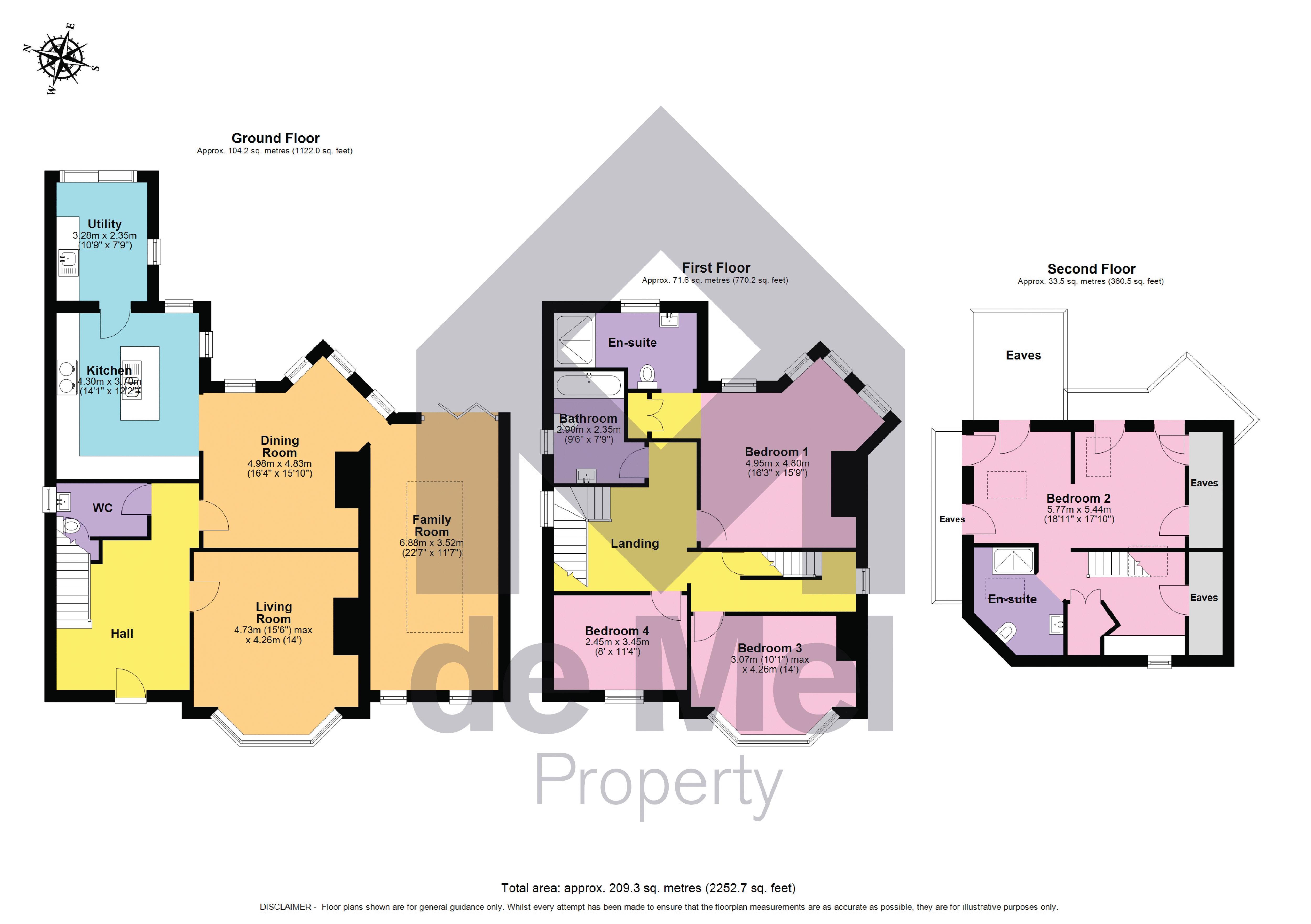 The Gables, Gretton Road, Cheltenham floorplan