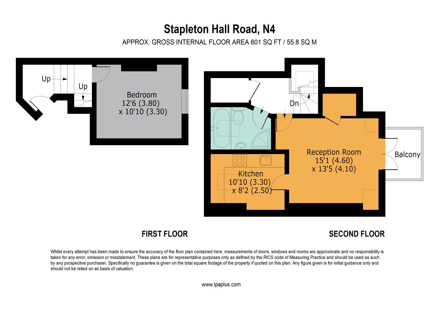 Stapleton Hall Road, London N4, 1 bedroom flat to rent 64129369