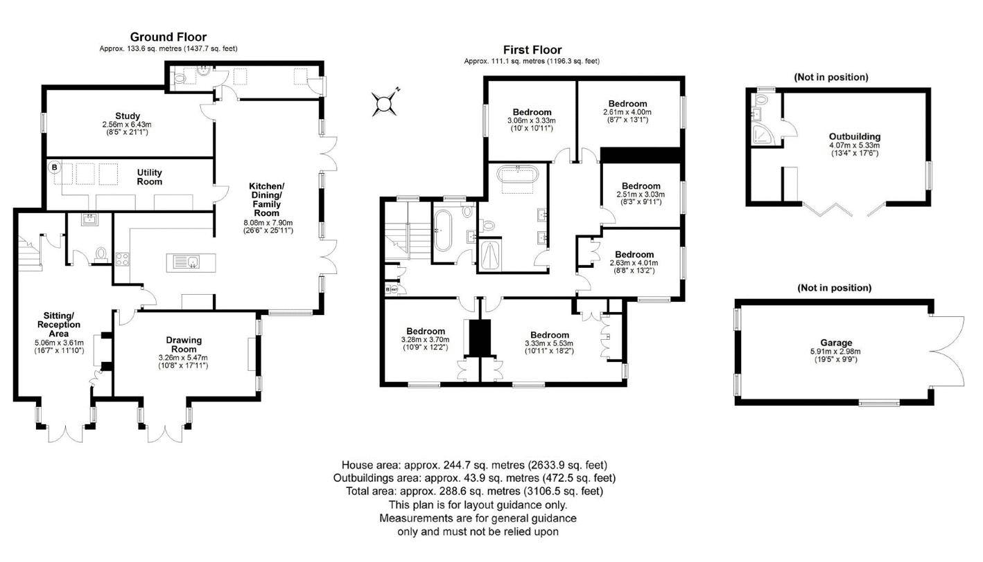 13A, Lodge Hill Road, Farnham floorplan