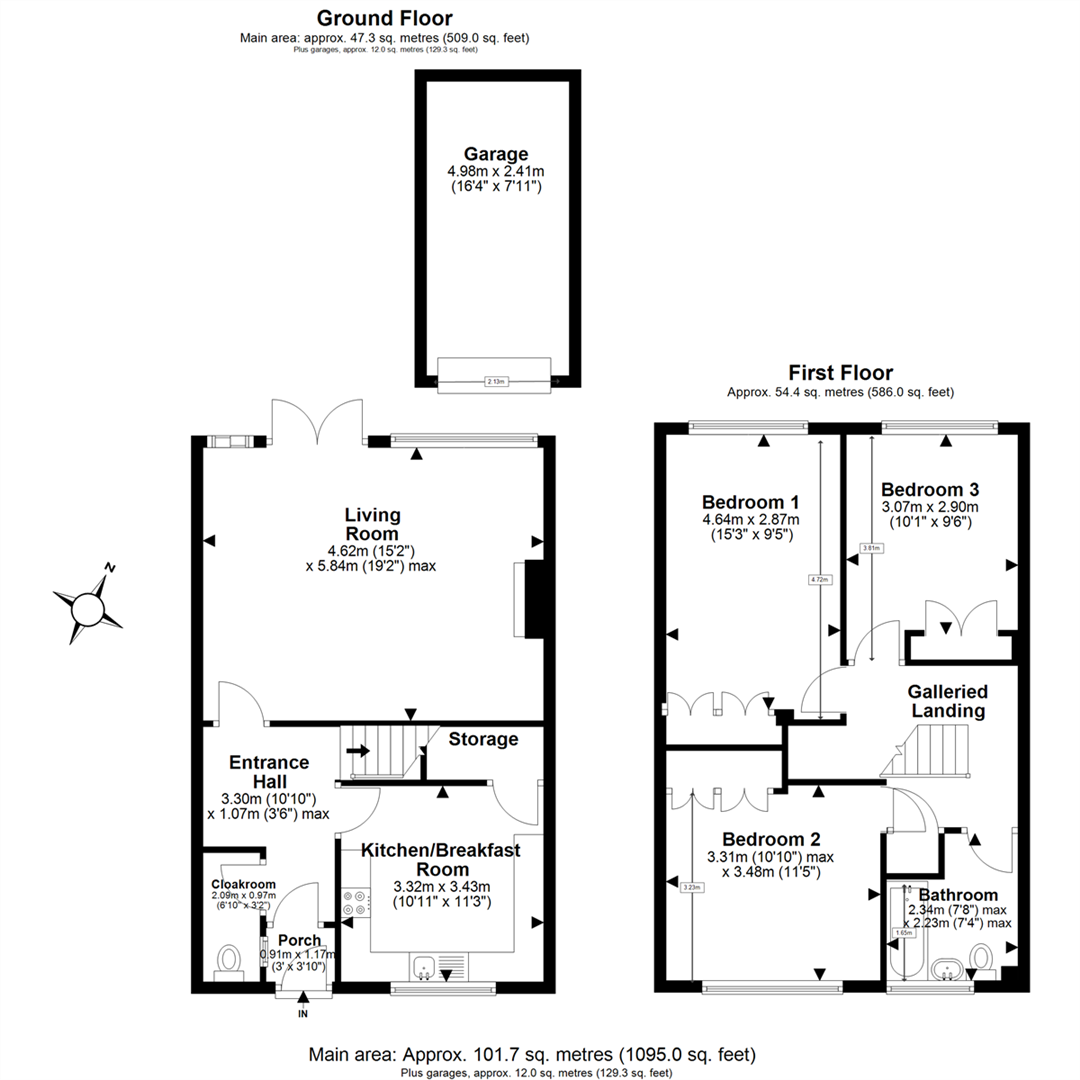 43, Thornhill, Epping floorplan