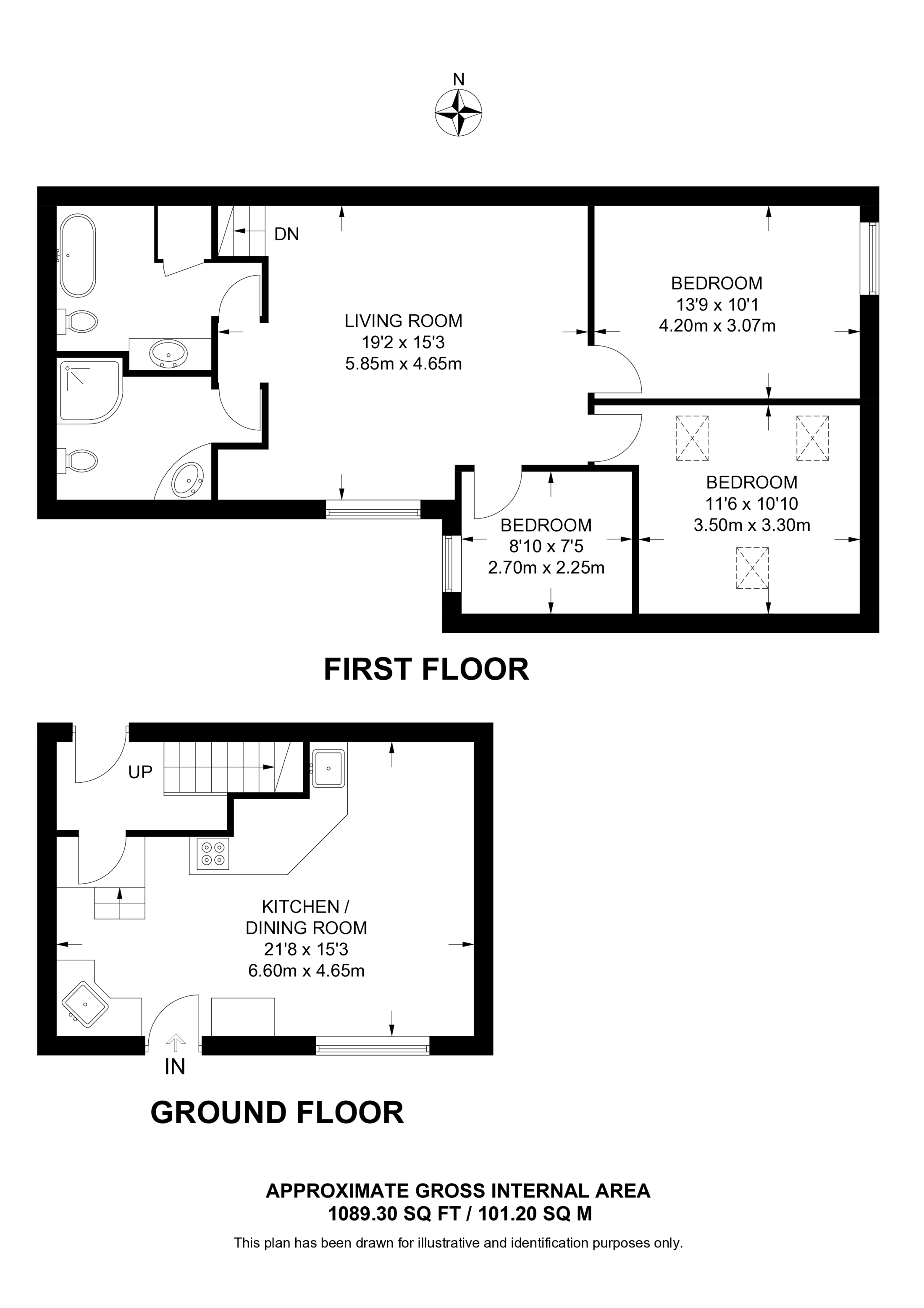 Tradescant Road, Stockwell floorplan