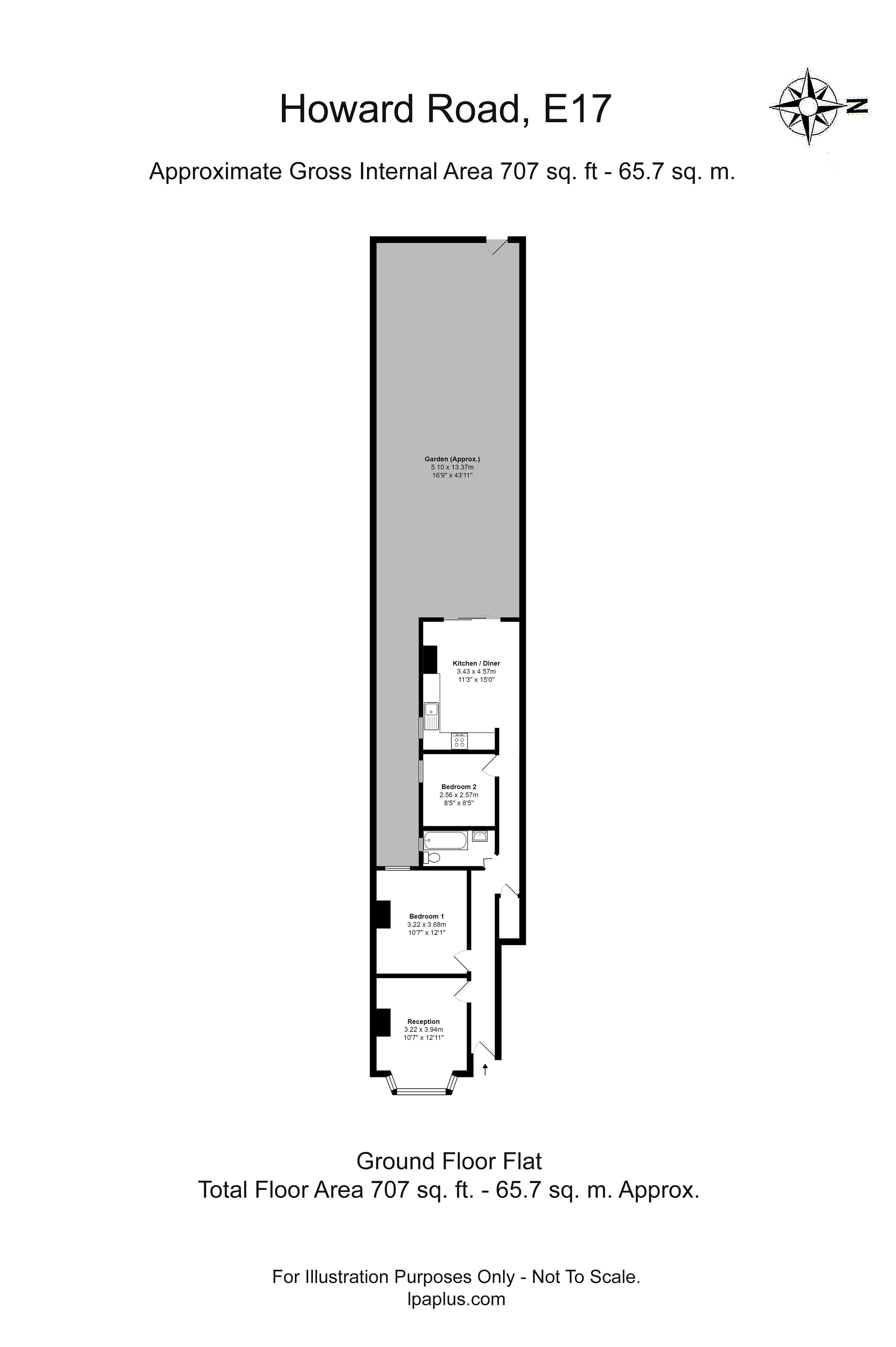 2 bed flat for sale in Howard Road, Walthamstow, London E17 Zoopla