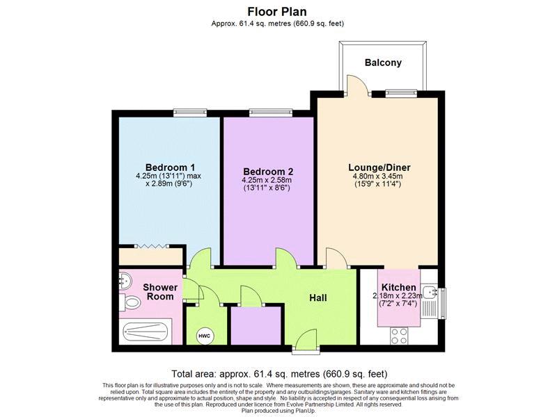 2 Bedrooms Flat for sale in Nicholson Court, Leeds LS8