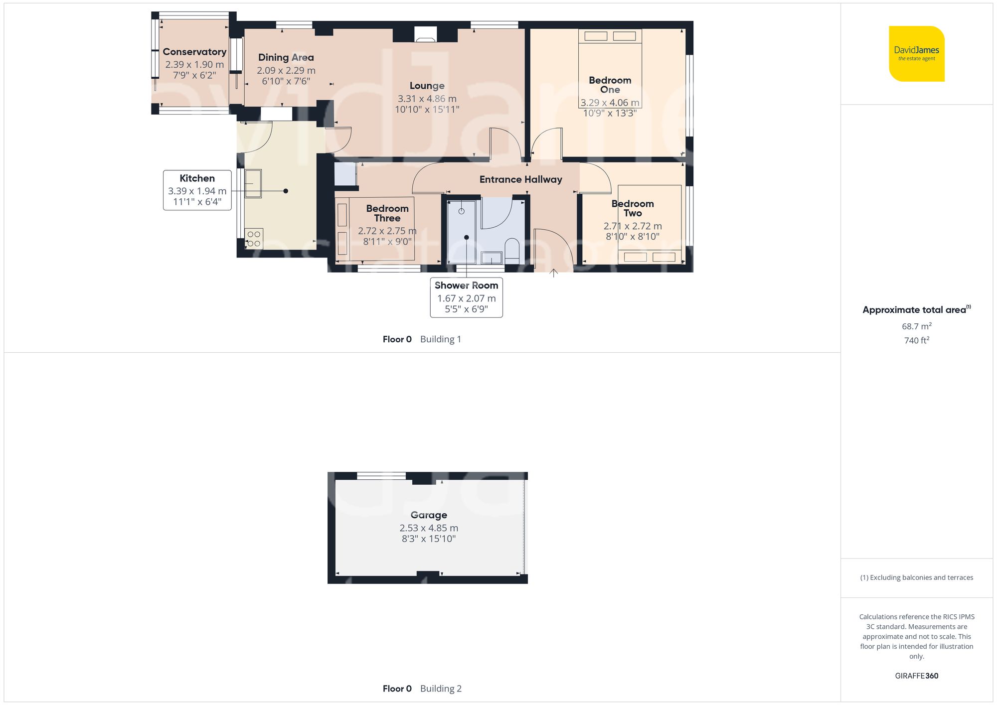 15 Towes Mount, Nottingham floorplan