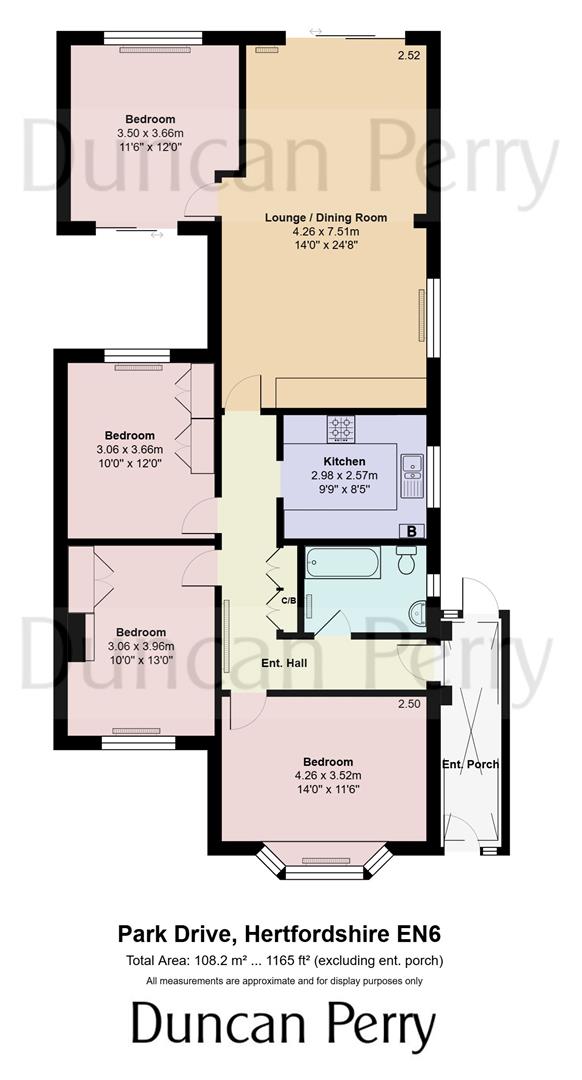 4, Park Drive, Potters Bar floorplan
