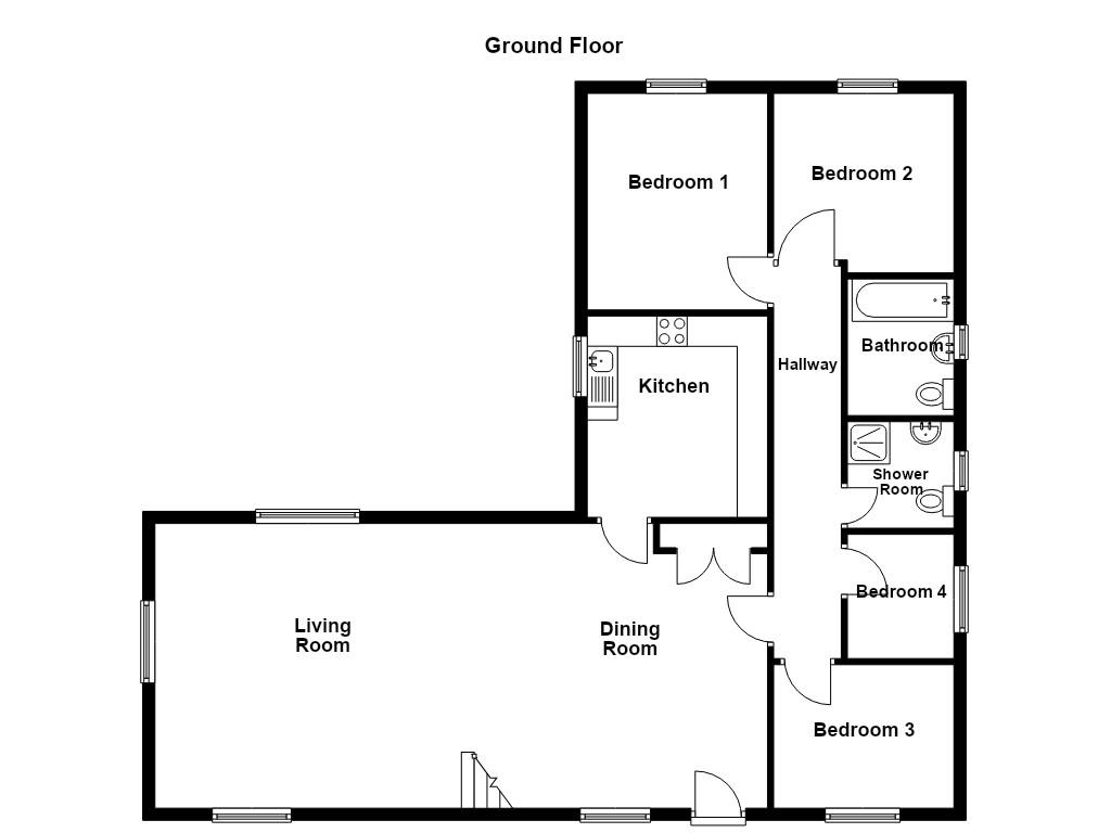 52, Marland Fold, Rochdale floorplan