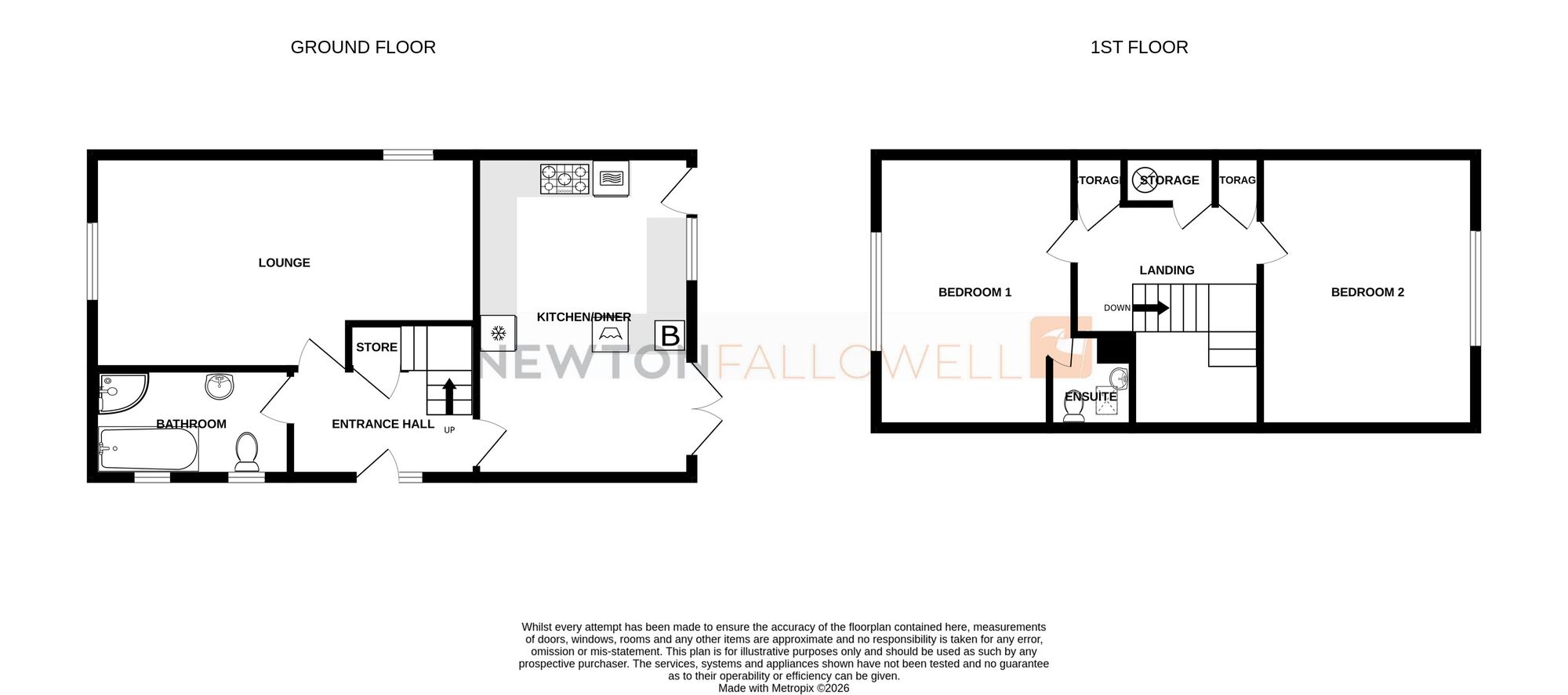 6 Chestnut Close, Nottingham floorplan