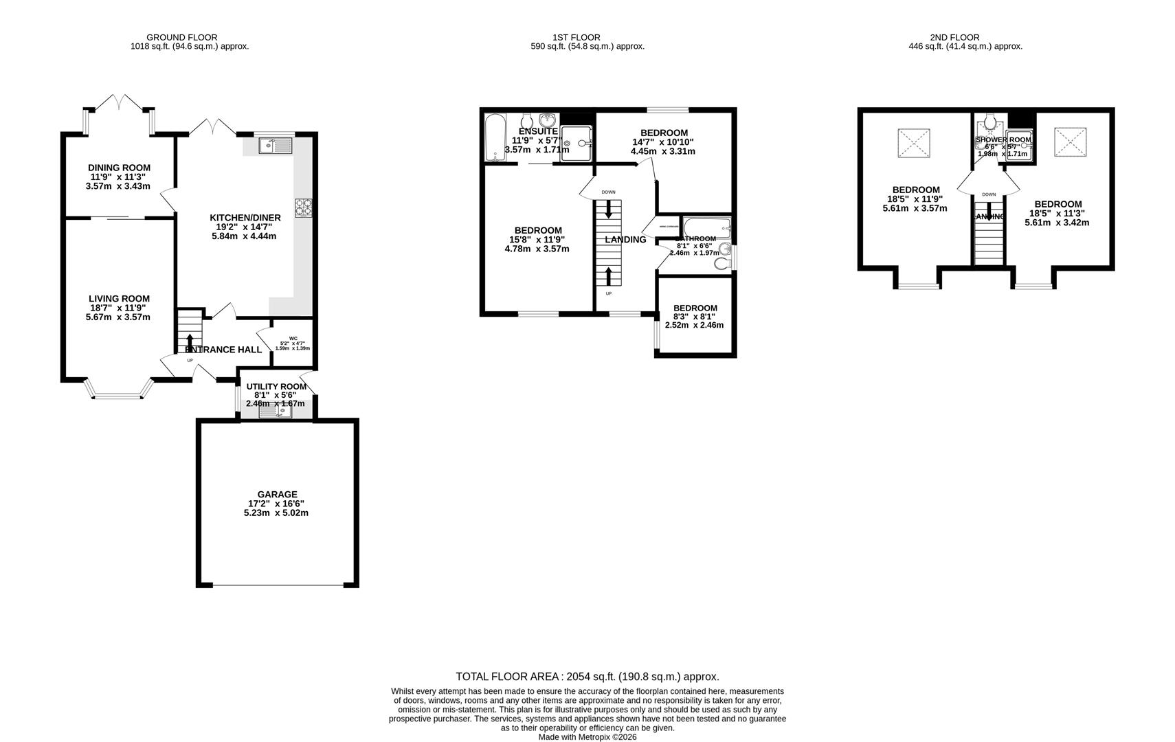 2, Bury View, Bristol floorplan