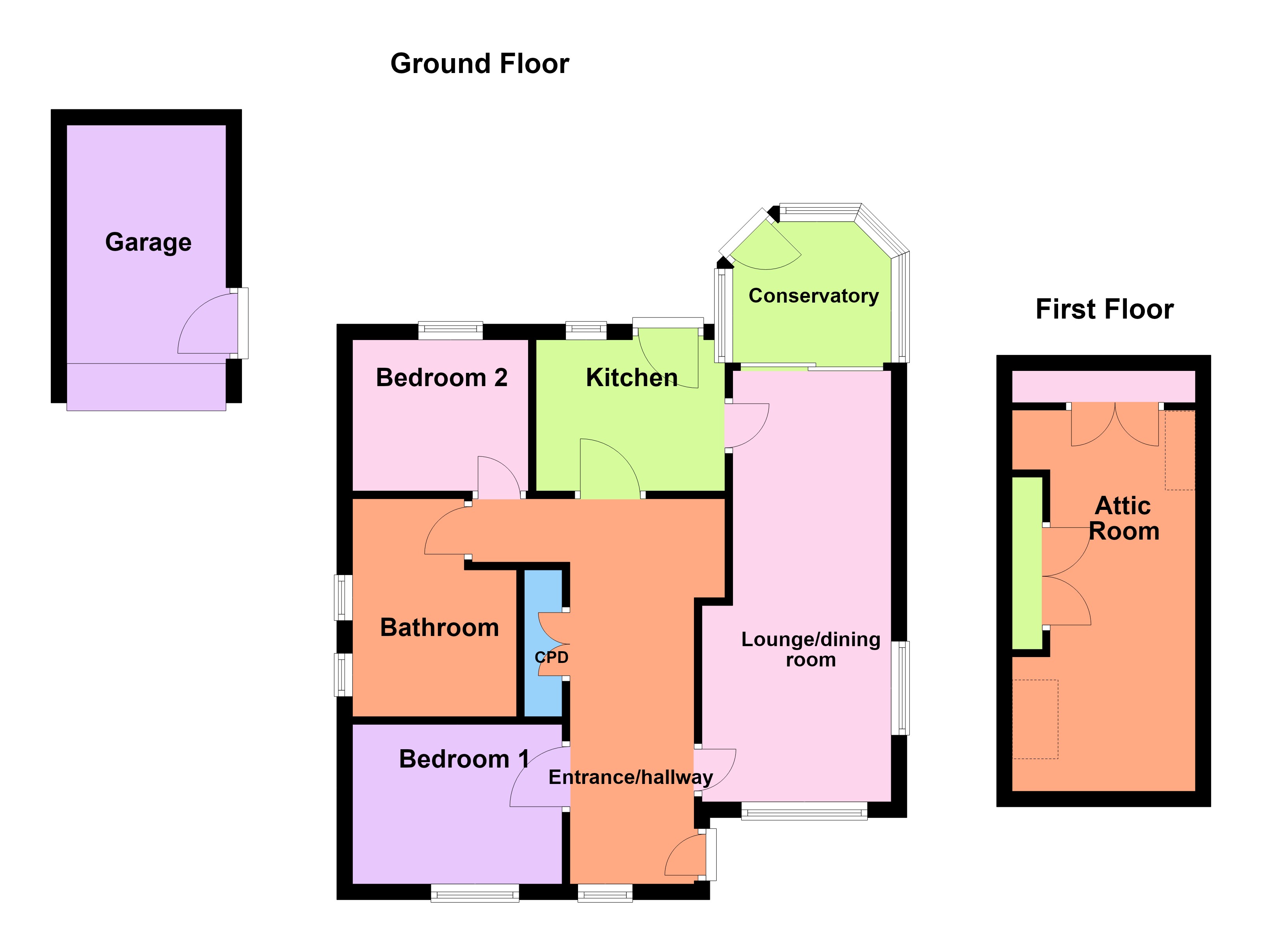1, Park Lane Close, Doncaster floorplan