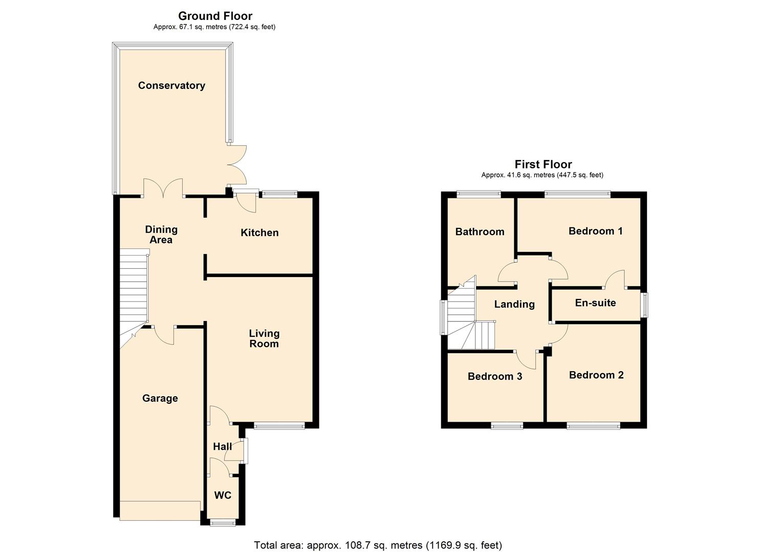 3 Bedrooms Detached house for sale in Priestfields, Leigh WN7