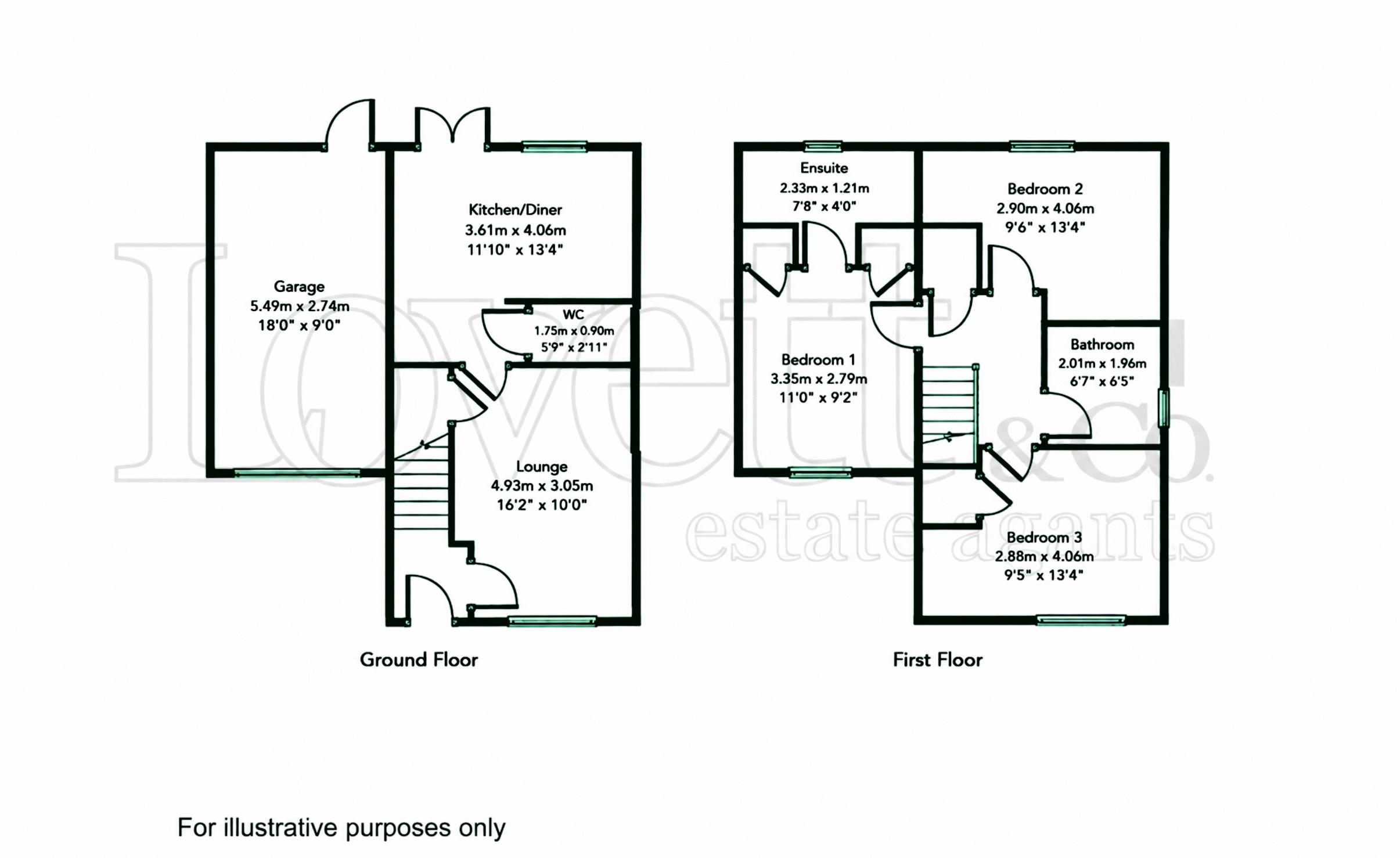 11, Towpath Drive, Walsall floorplan