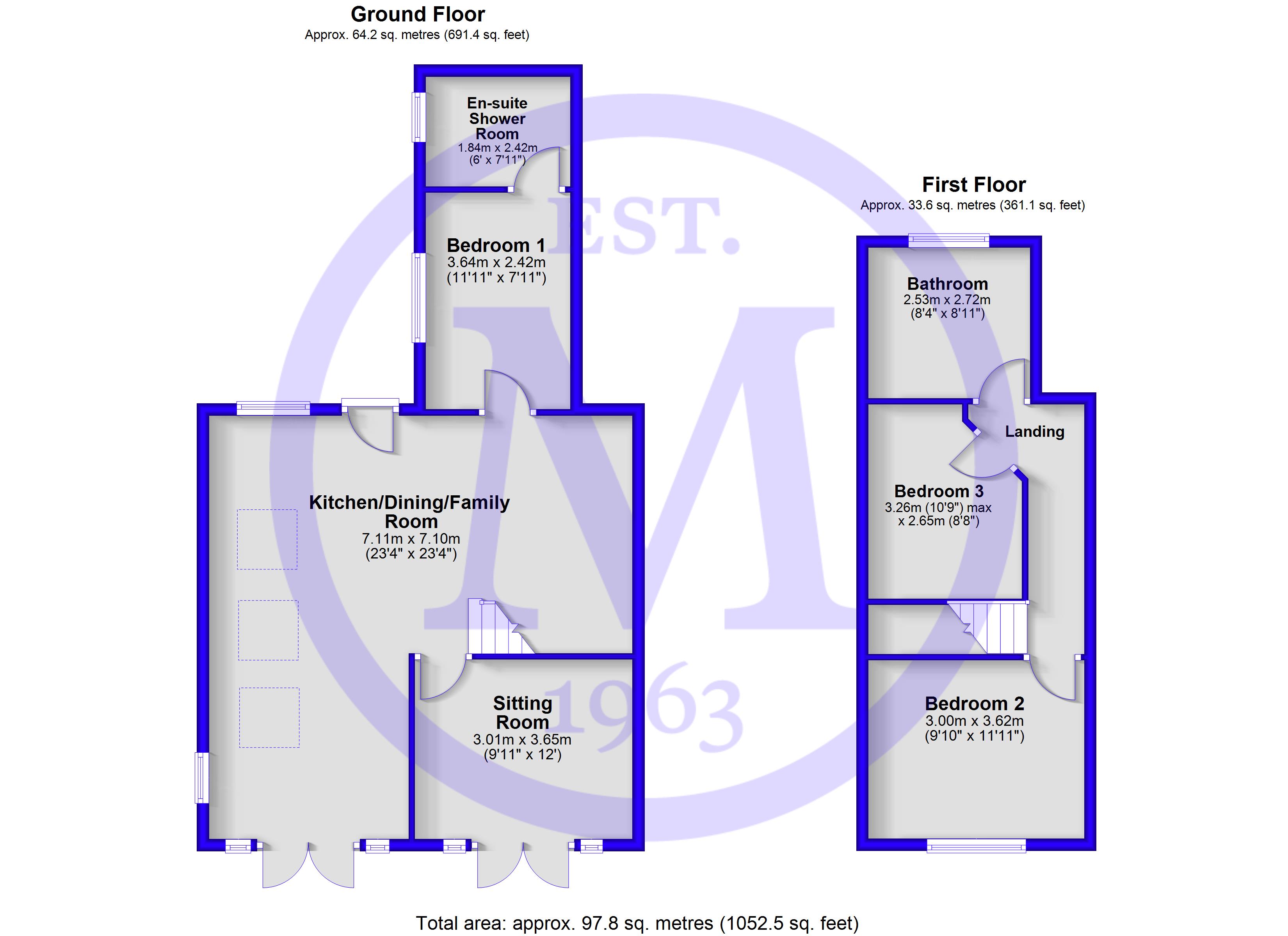 1, Downton Manor Farm Cottage, Downton floorplan
