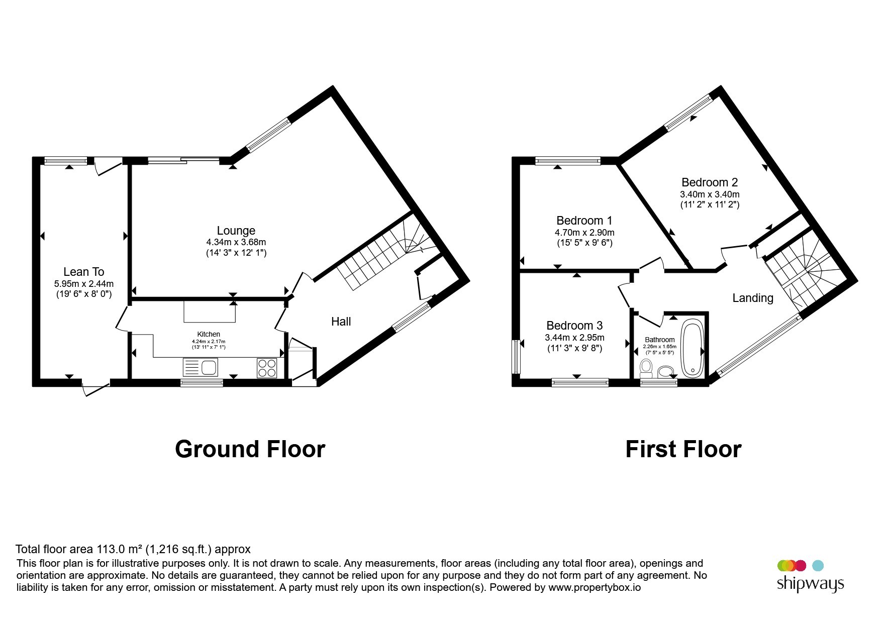 136, Darley Avenue, Birmingham floorplan
