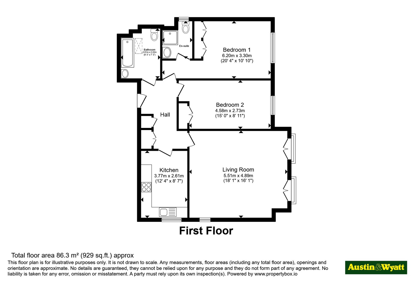 Lions Lane, Hampshire floorplan