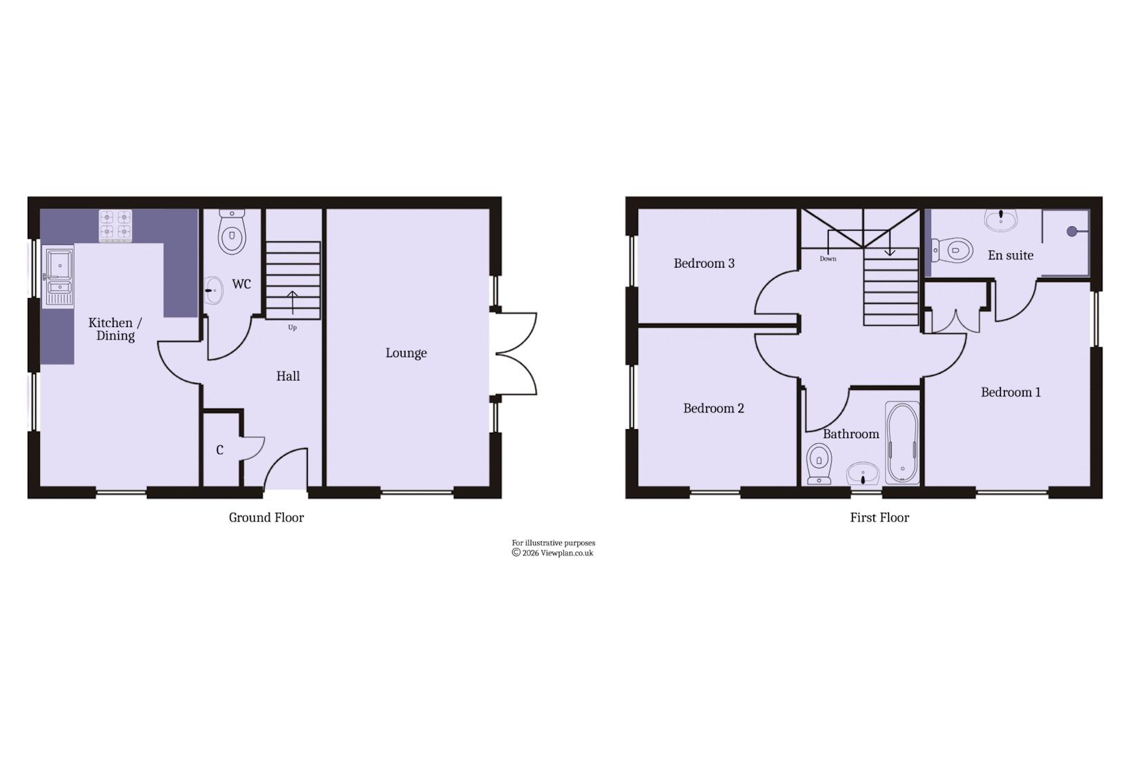 40, Flat Holm Walk, Sully floorplan