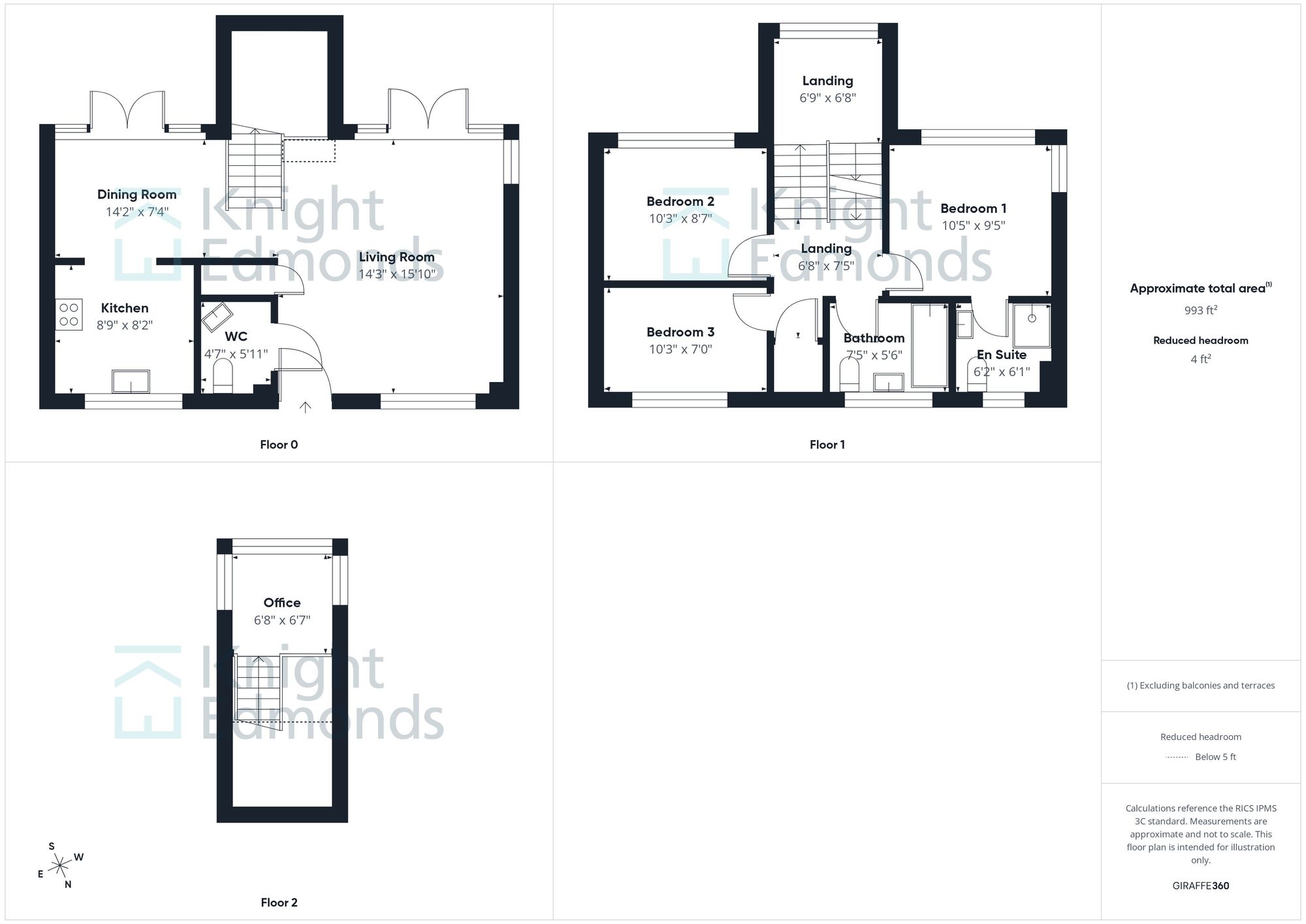 8 John Day Close, Maidstone floorplan