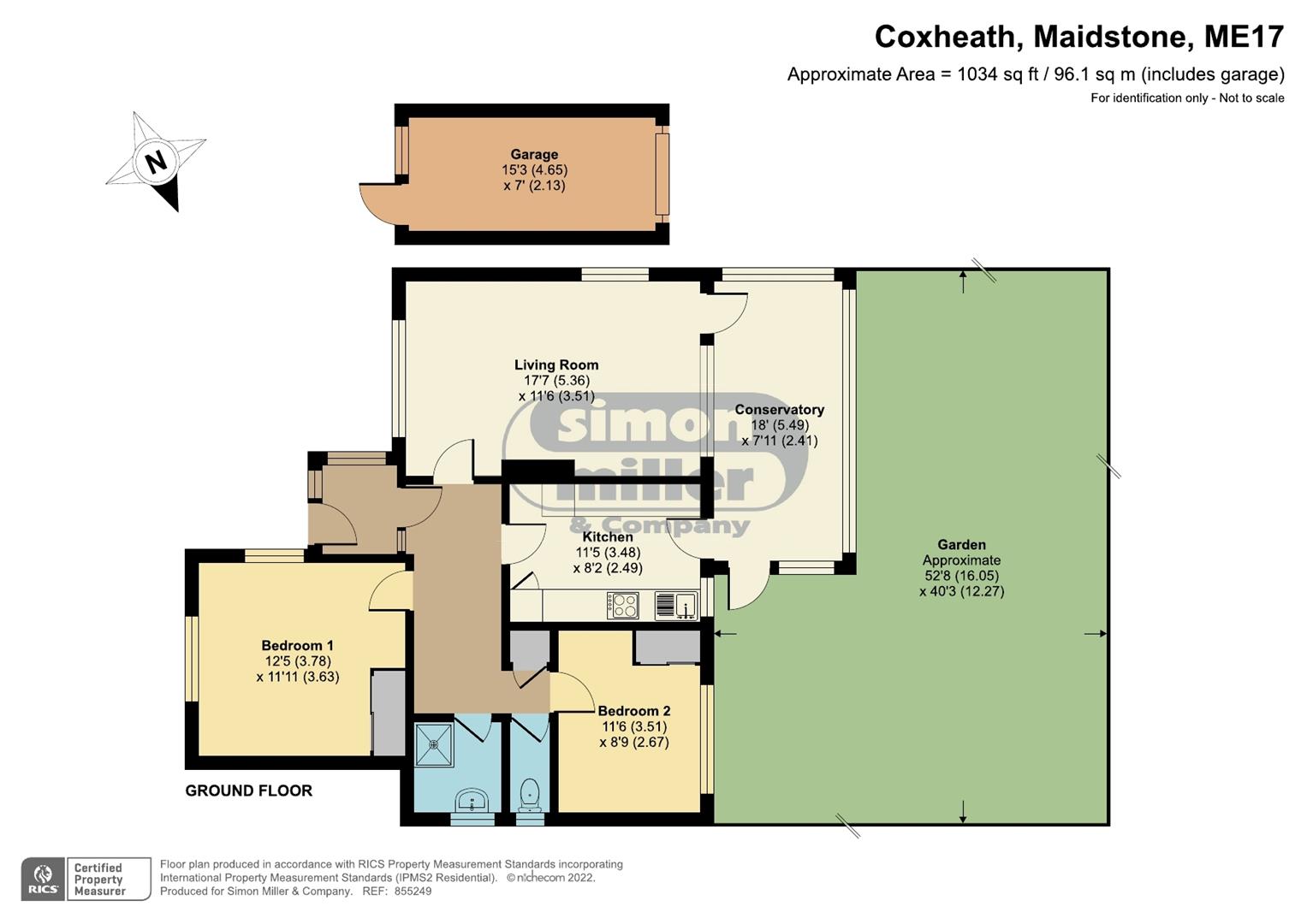 3, Little Orchard, Maidstone floorplan