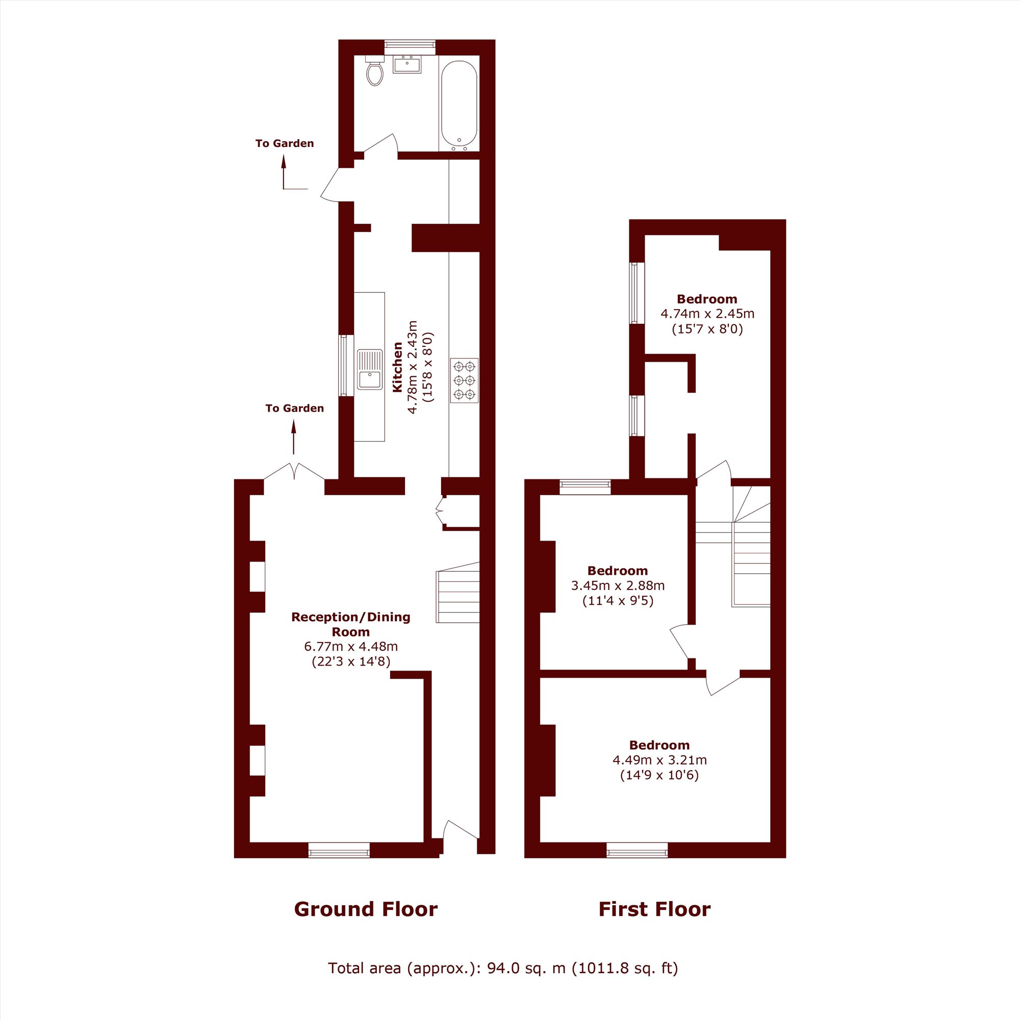 Albyn Road, London floorplan