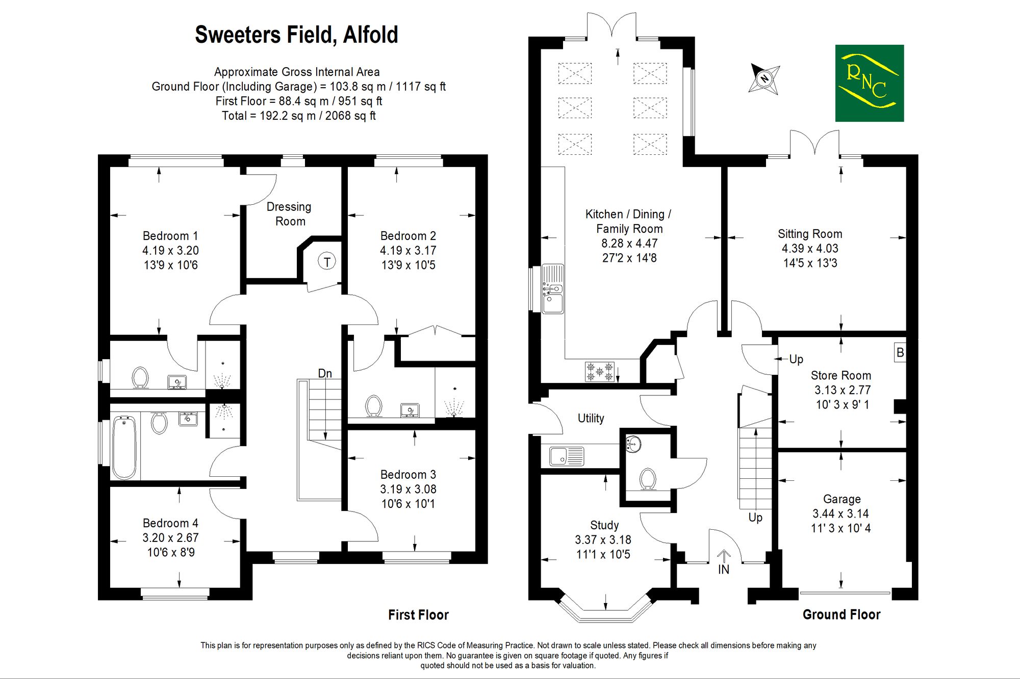 21 Sweeters Field Road, Cranleigh floorplan