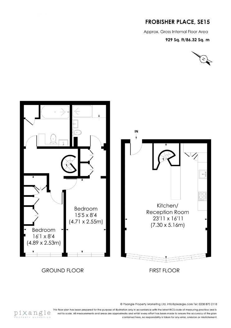 Flat 9, Pioneer Centre,, Frobisher Place, London floorplan