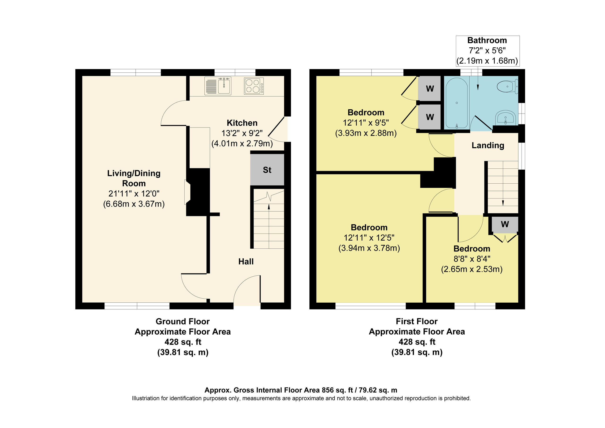 54 Queenshill Avenue, Leeds floorplan