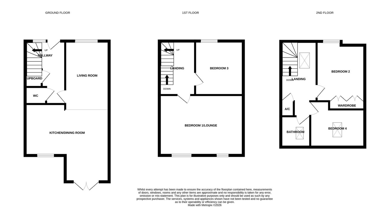 49, Mowbray Avenue, Tewkesbury floorplan