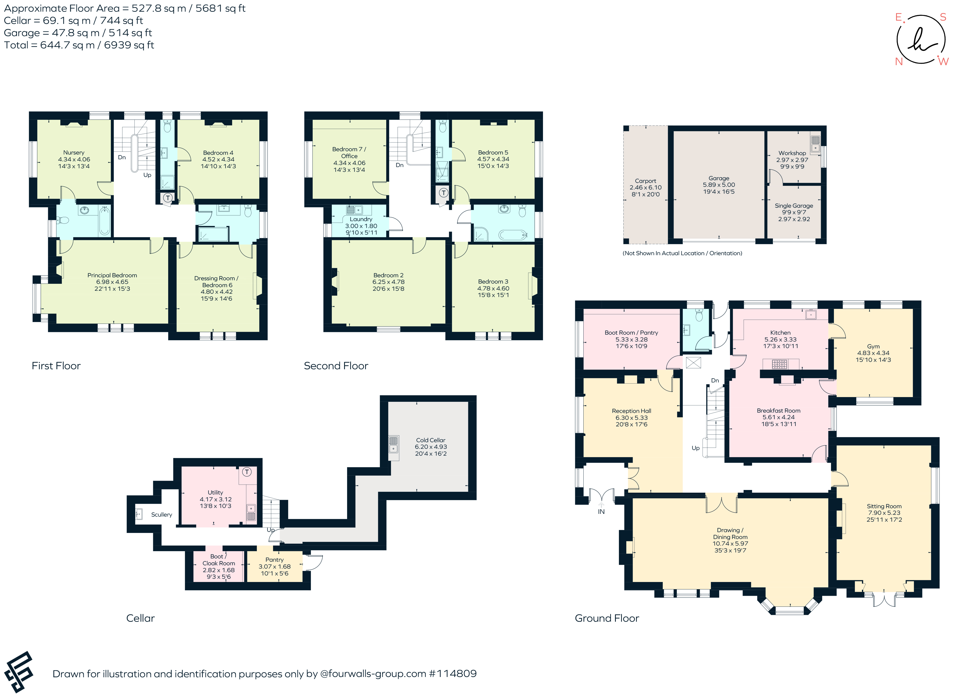 Wellington House, 9, Broadwater Down, Tunbridge Wells floorplan