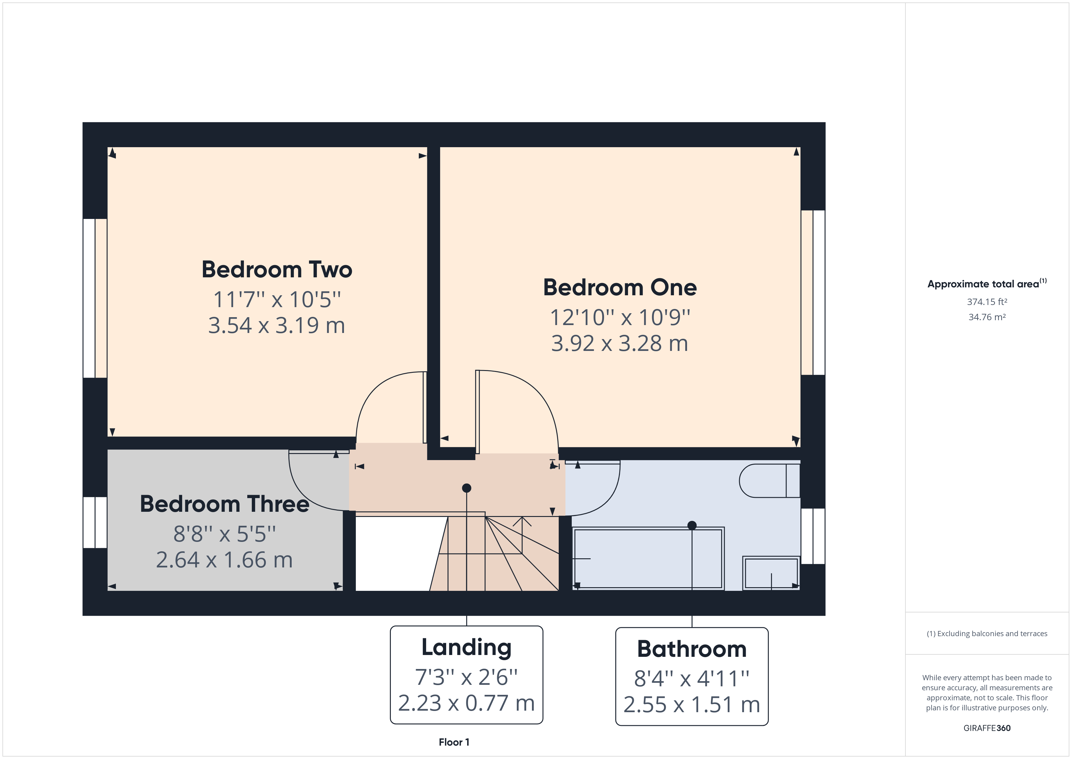 157, Oldchurch Road, Romford floorplan
