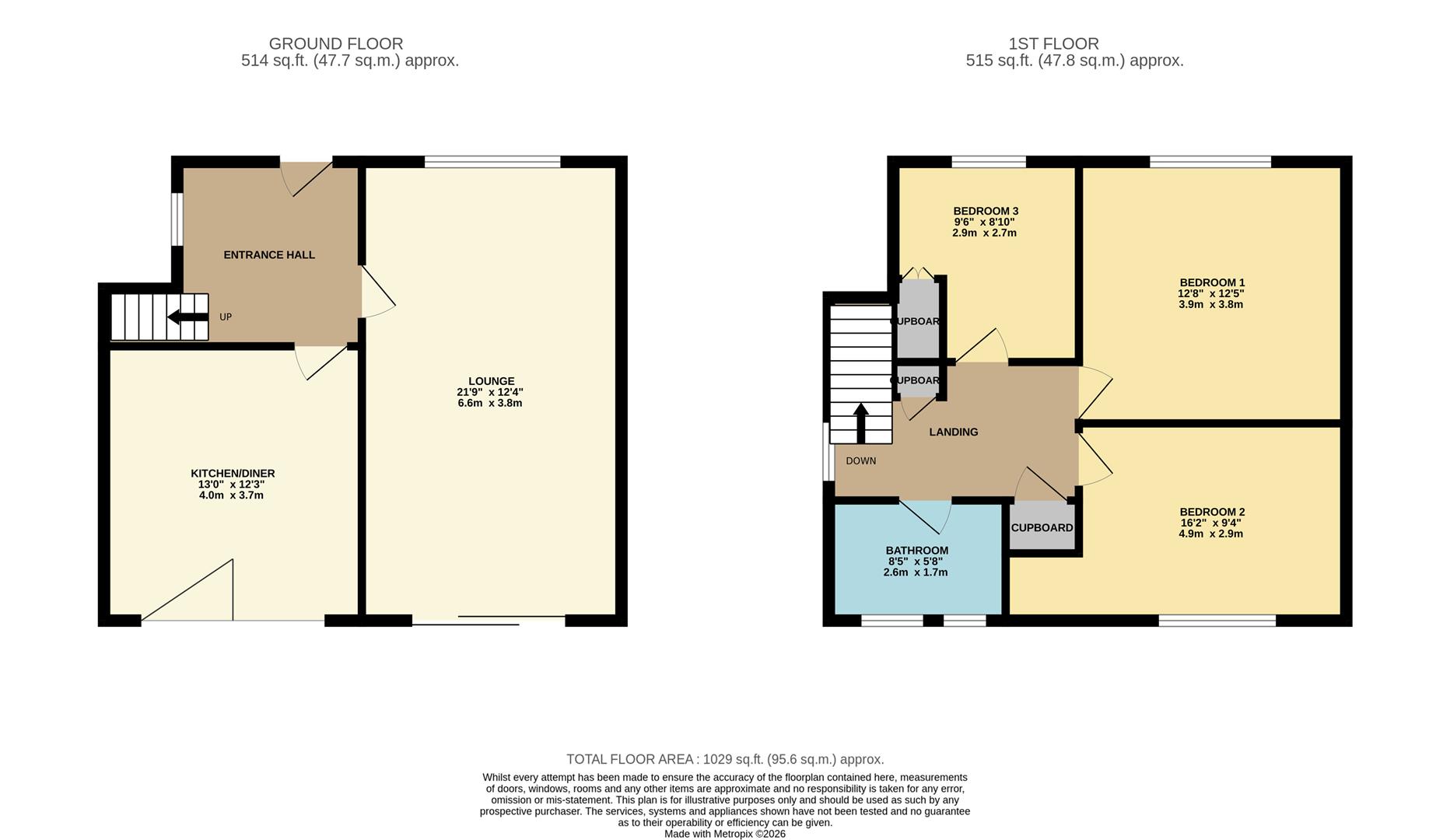 Friday Hill West, Chingford floorplan