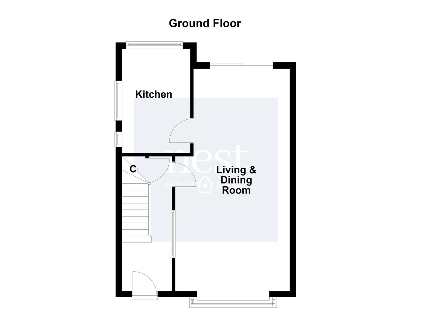 32, Monica Road, Leicester floorplan