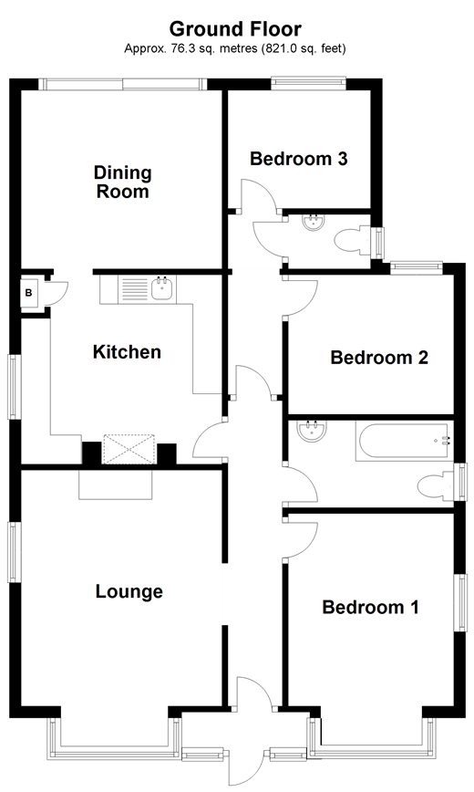 3 Bedrooms Bungalow for sale in London Road, West Kingsdown, Sevenoaks, Kent TN15