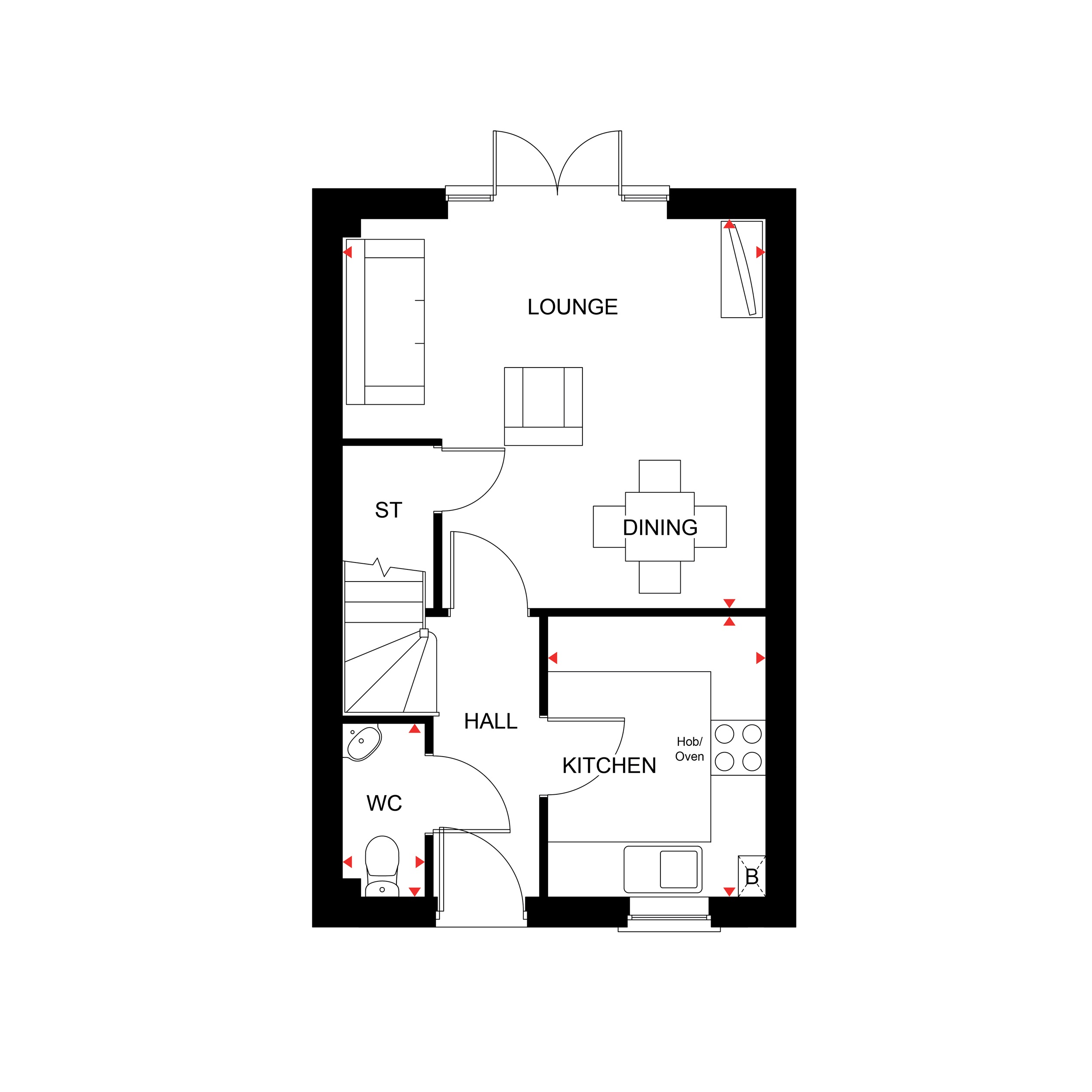 Meadowsweet Avenue, Beaconside, Stafford floorplan