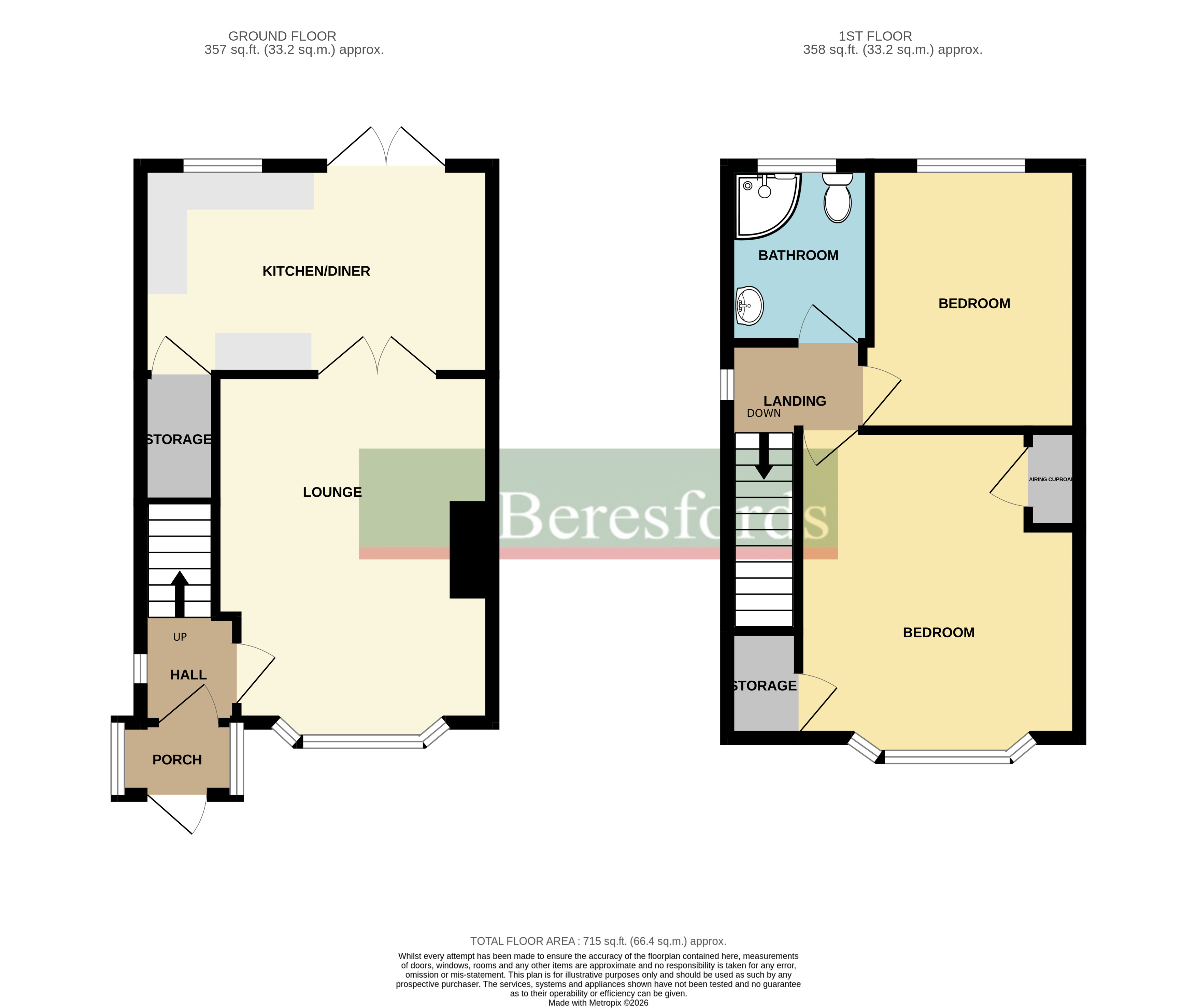 5, Esmond Close, Rainham floorplan