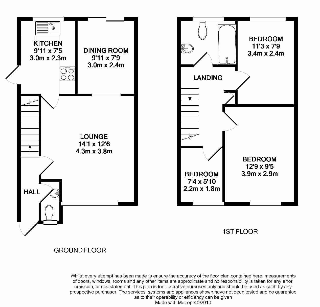 3 Bedrooms Semi-detached house to rent in Howden Way, County Park, Wakefield WF1