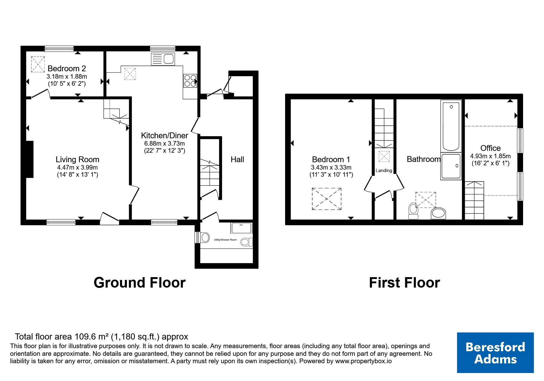 Bron Dinorwic,, Dinorwig, Gwynedd floorplan