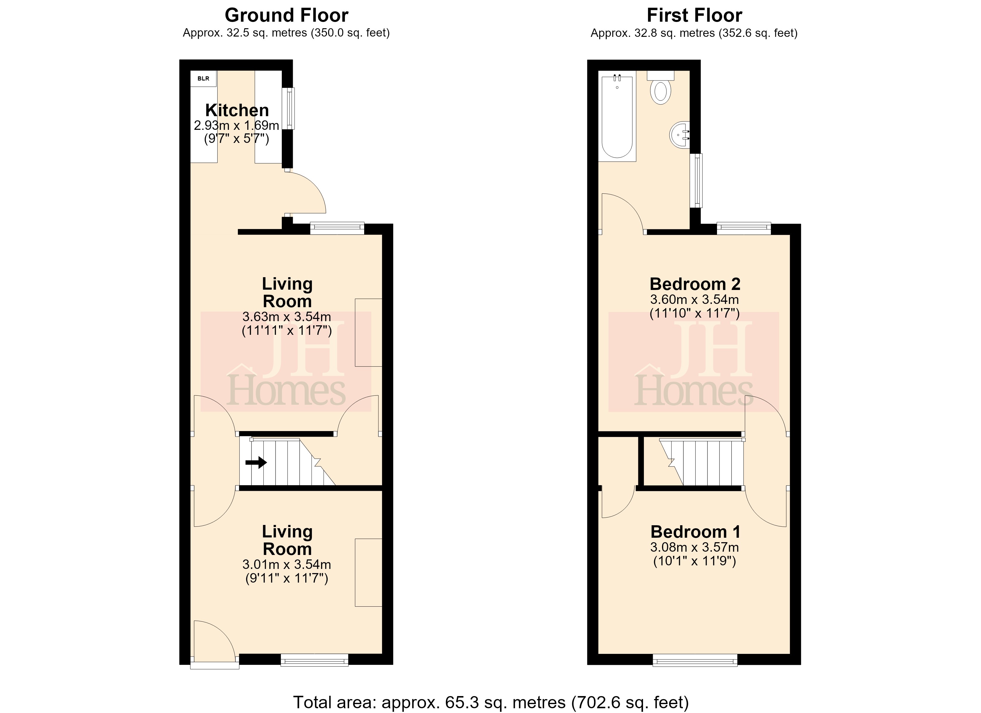 16, Wordsworth Street, Barrow-in-Furness floorplan