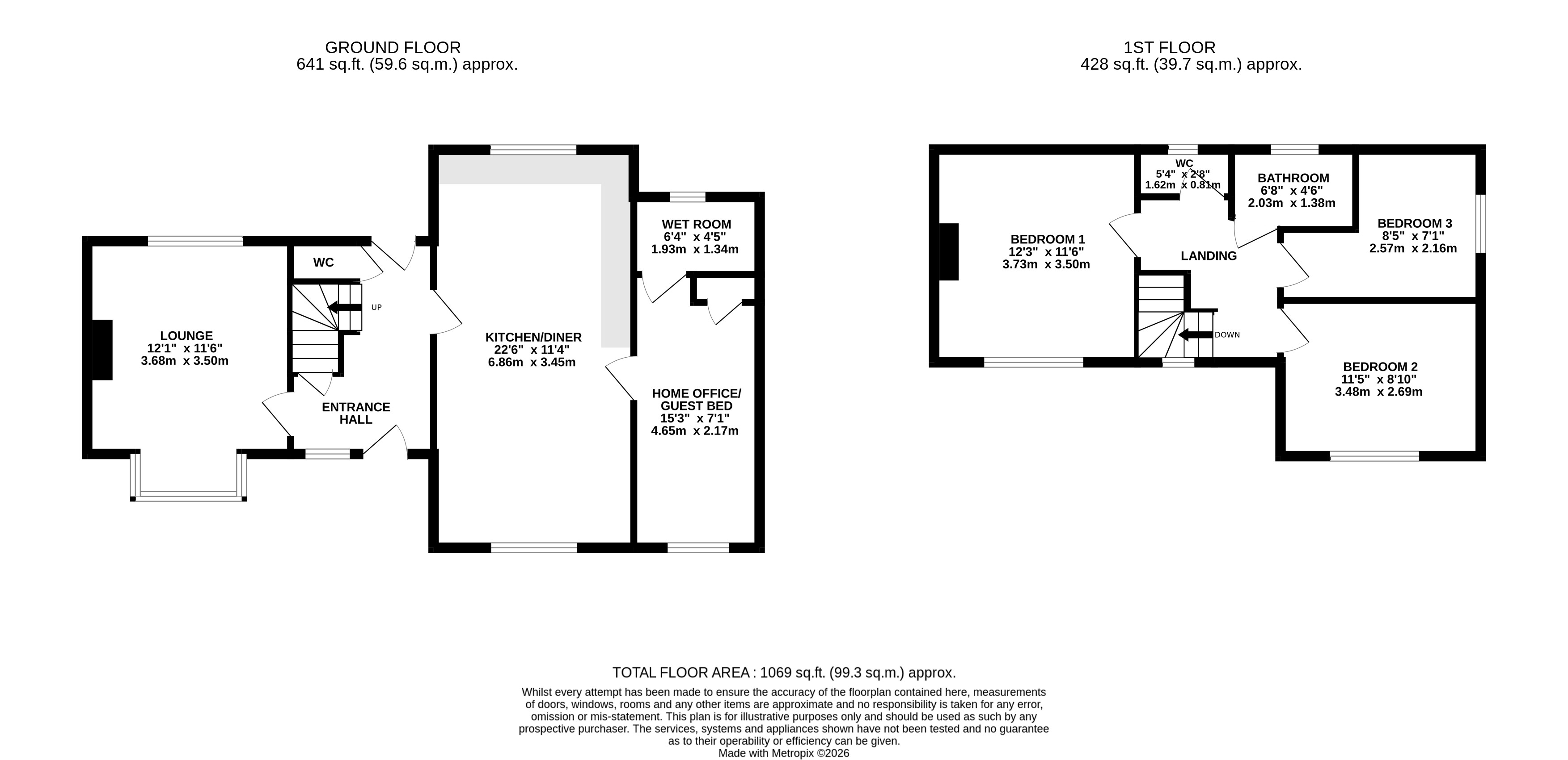 8, Halliday Grove, West Yorkshire floorplan
