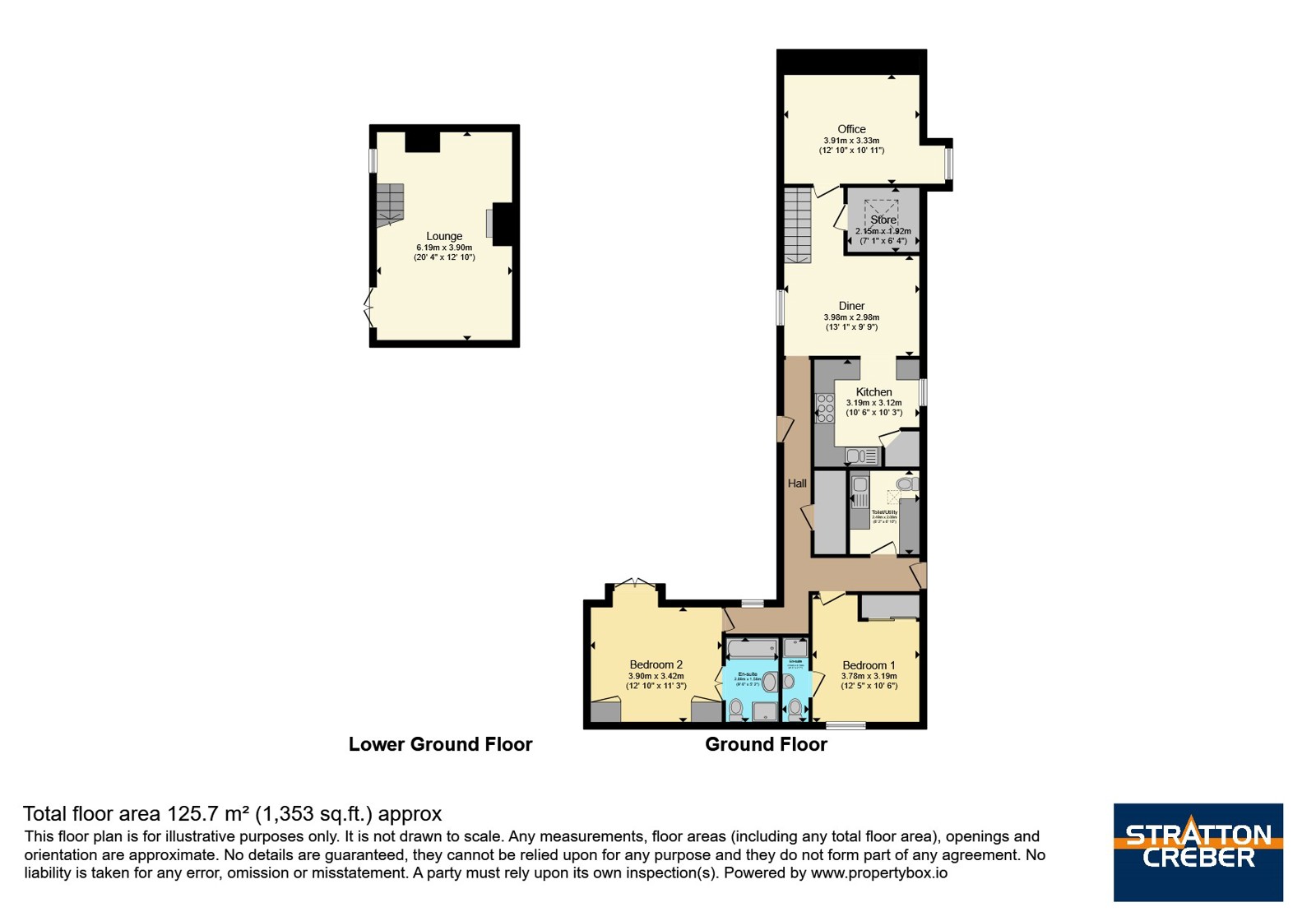 Granit Rose Barn, Trevidgeowe,, Withiel, Cornwall floorplan