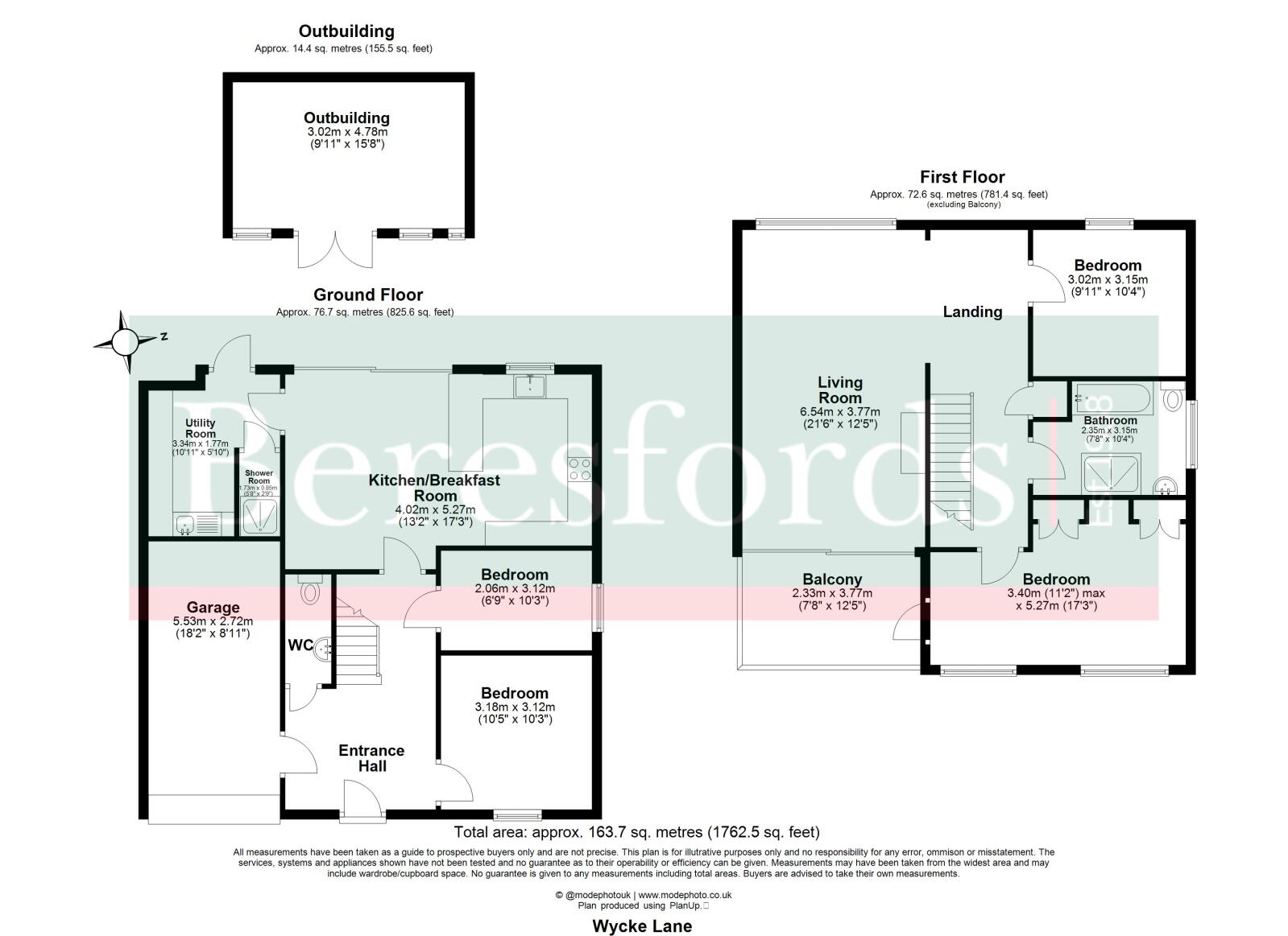 32, Wycke Lane, Maldon floorplan