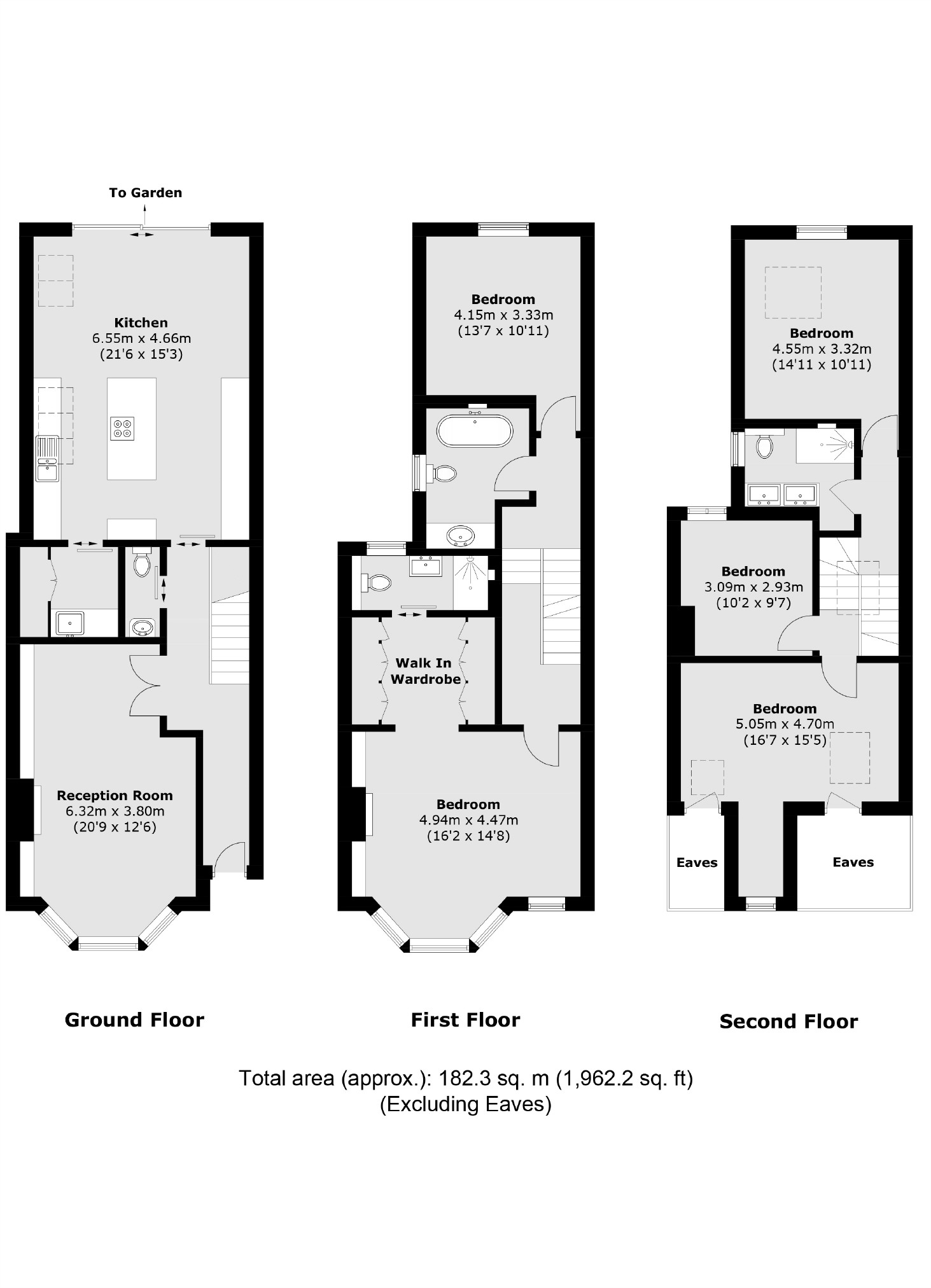 8, Hambalt Road, London floorplan