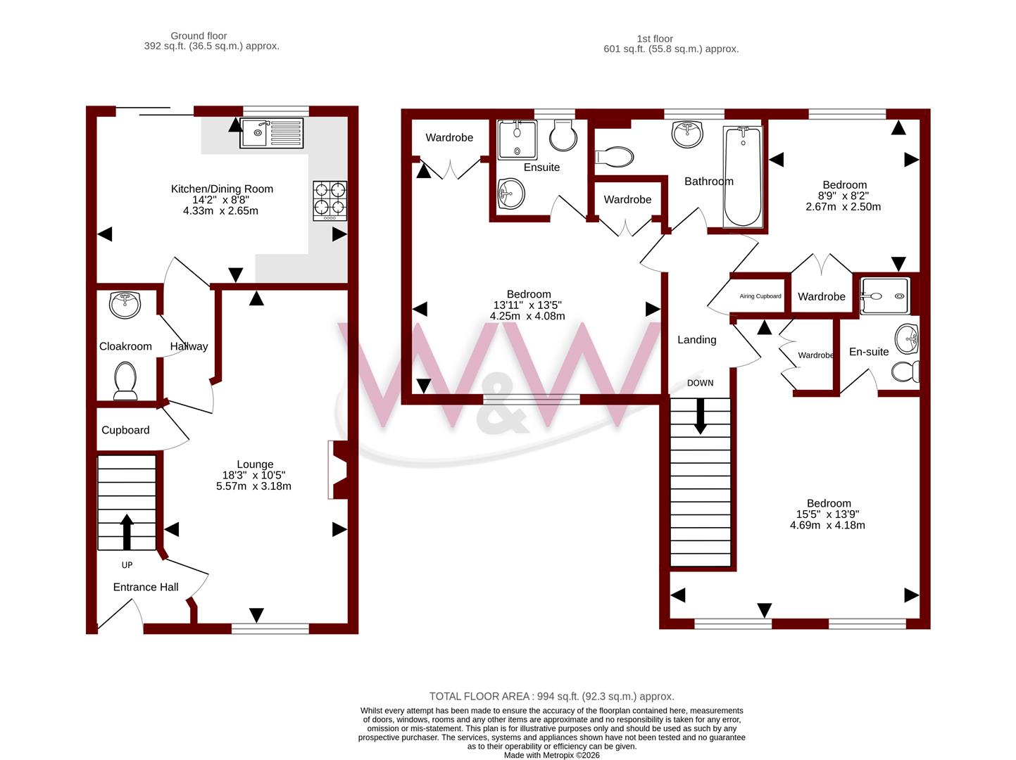 87, Thyme Avenue, Fareham floorplan