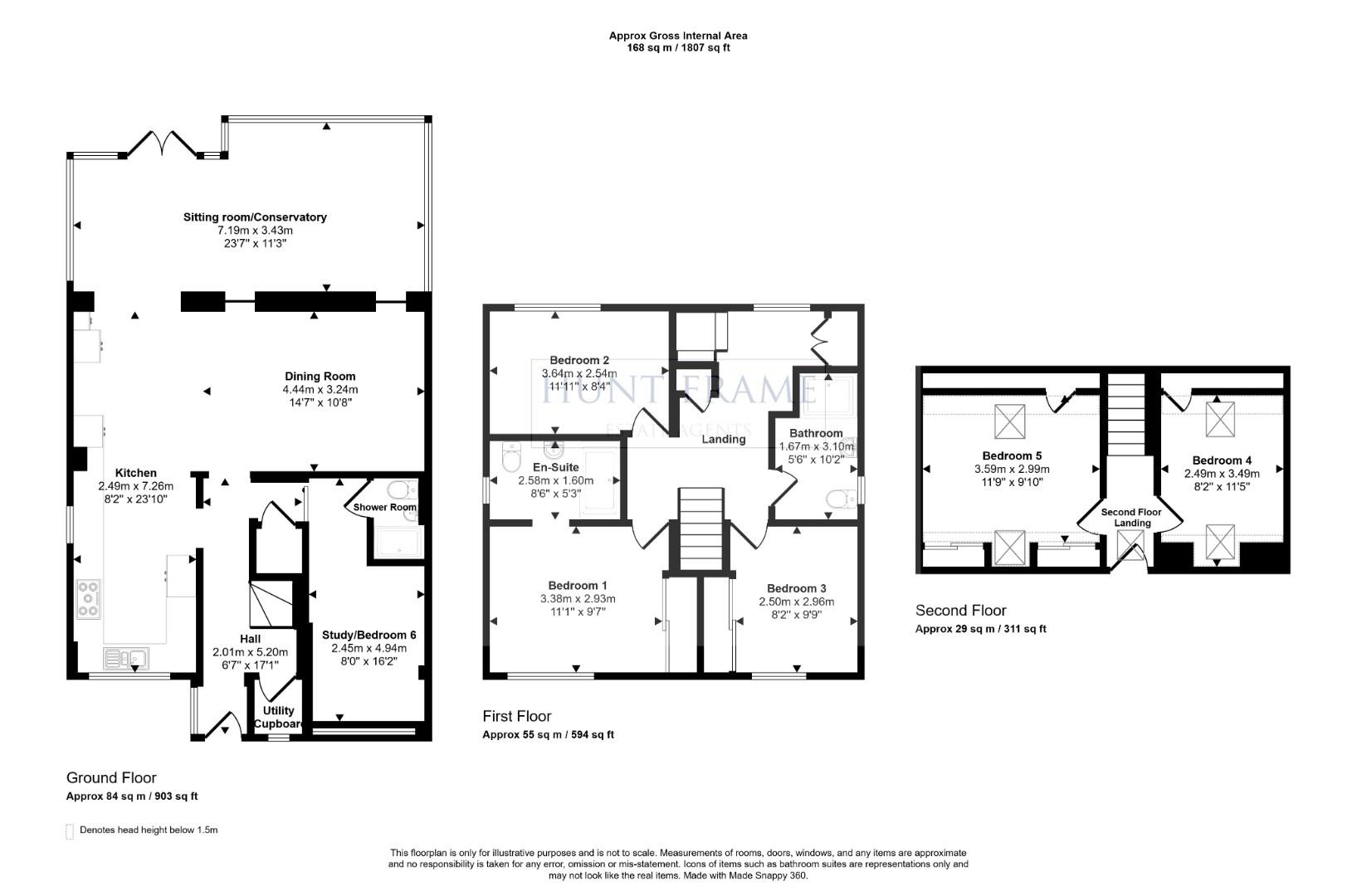 14, Dutchells Way, Eastbourne floorplan