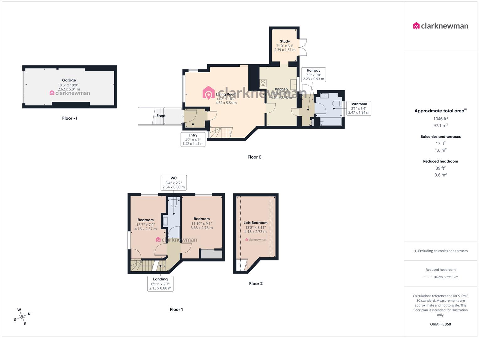 34, Park Hill, Old Harlow floorplan