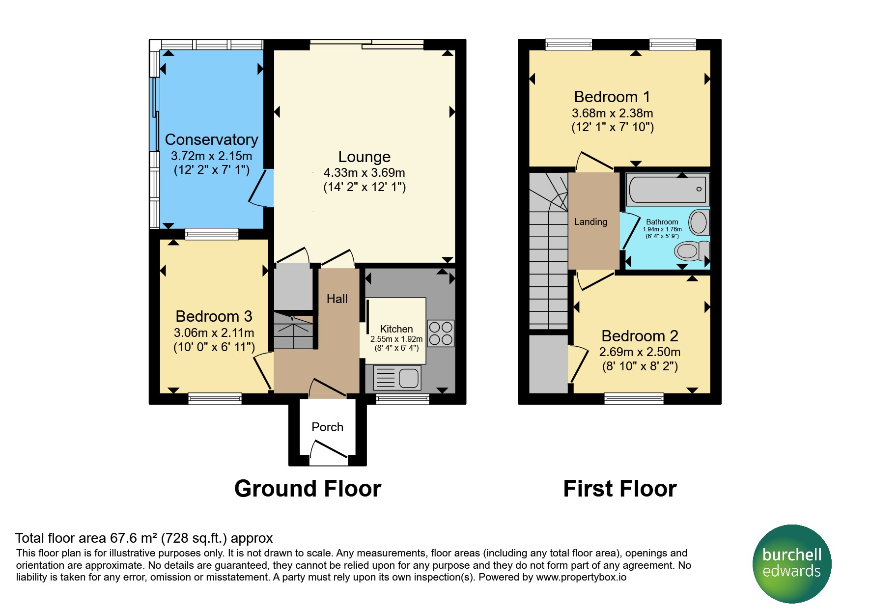 1, Grosvenor Place, Sutton-In-Ashfield floorplan