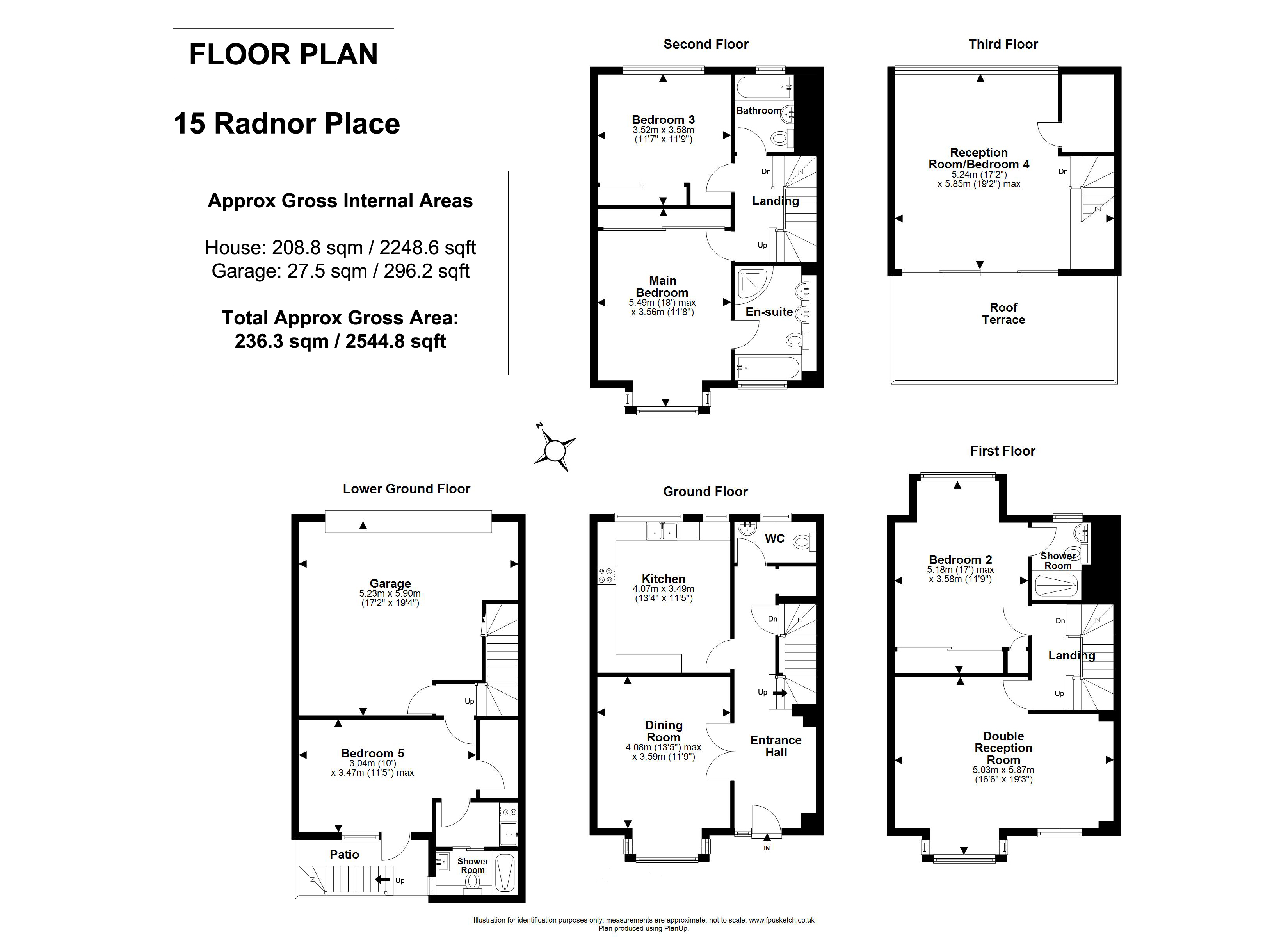 15, Radnor Place, London floorplan