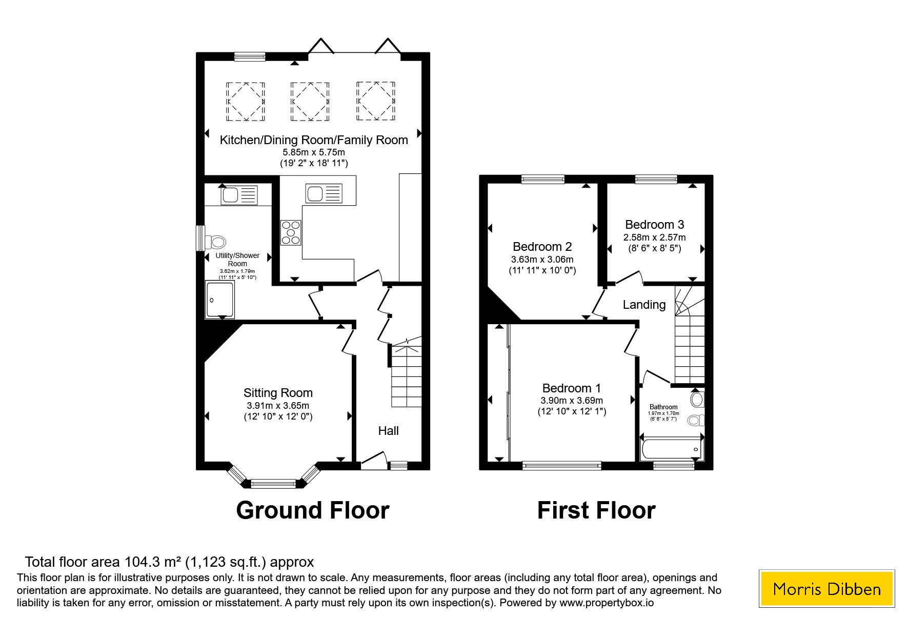 24, Lansdowne Road, Southampton floorplan