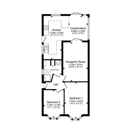 41, Woodmill Lane, Southampton floorplan